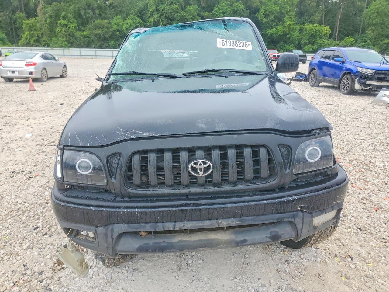 2003 Toyota Tacoma Prerunner V6 Black vin: 5TEGN92N23Z242533