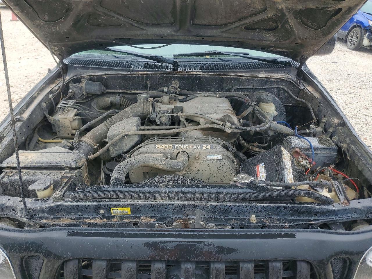 2003 Toyota Tacoma Prerunner V6 Black vin: 5TEGN92N23Z242533