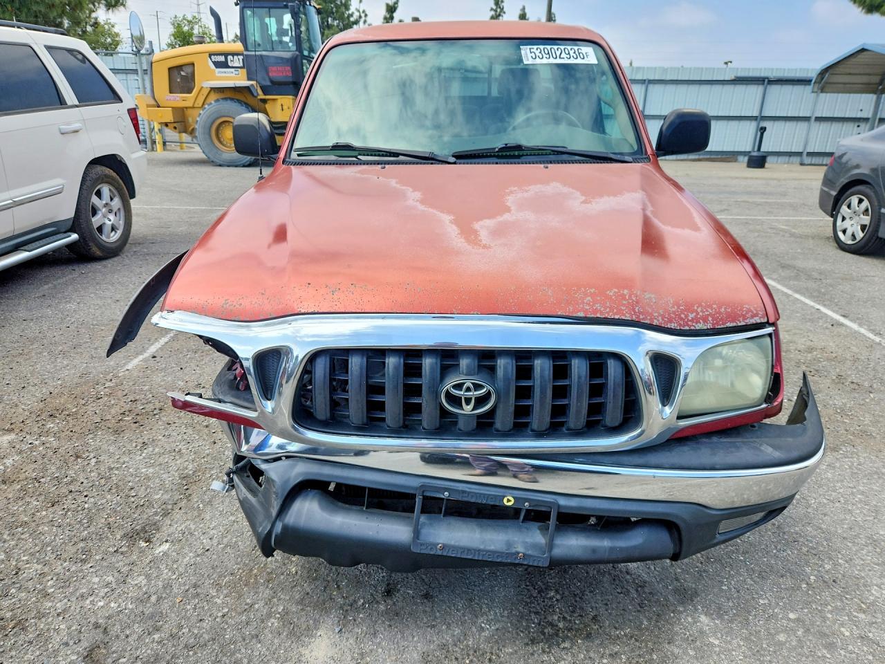 2004 Toyota Tacoma Double Cab Prerunner Maroon vin: 5TEGN92N24Z368683