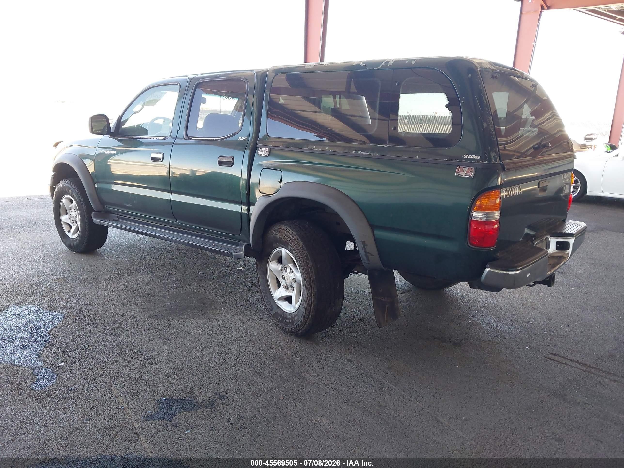 2004 Toyota Tacoma Prerunner V6 Green vin: 5TEGN92N24Z381322