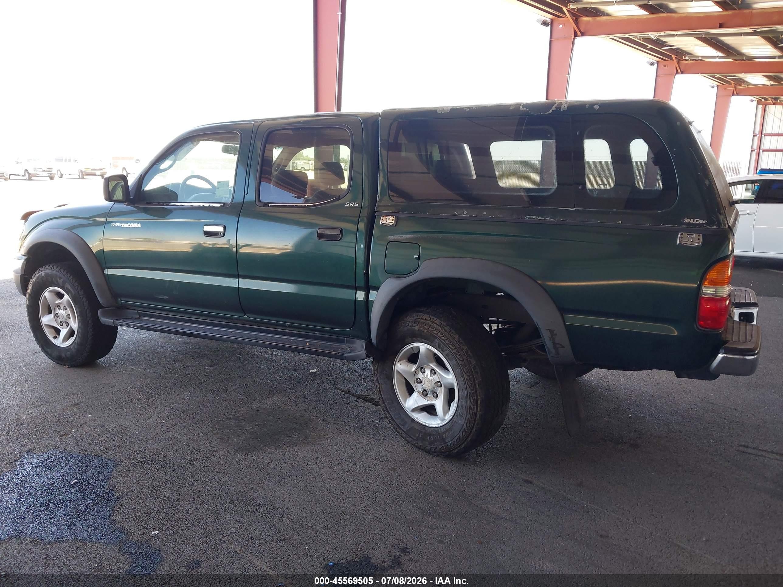 2004 Toyota Tacoma Prerunner V6 Green vin: 5TEGN92N24Z381322