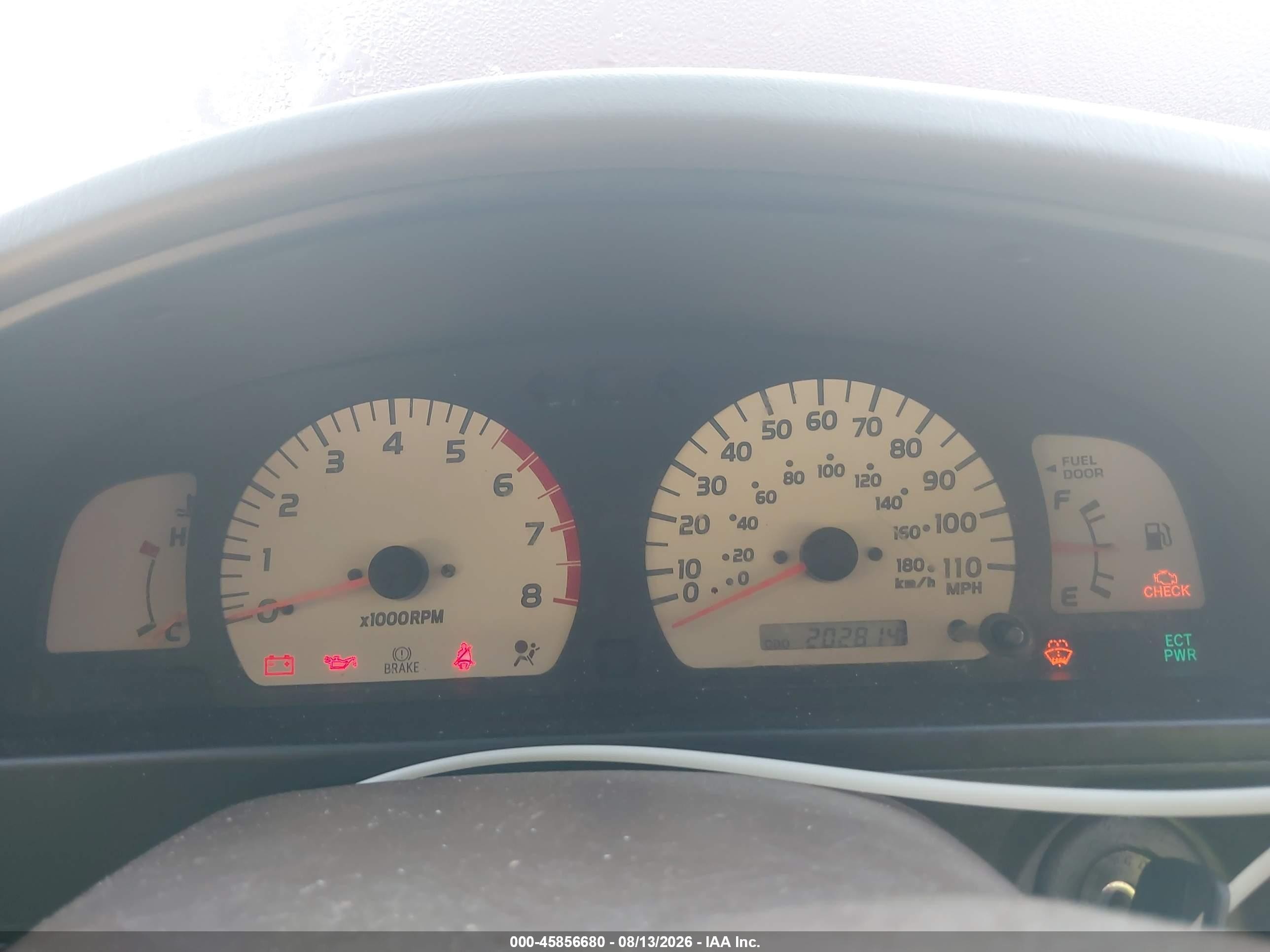2002 Toyota Tacoma Prerunner V6 Red vin: 5TEGN92N32Z063707