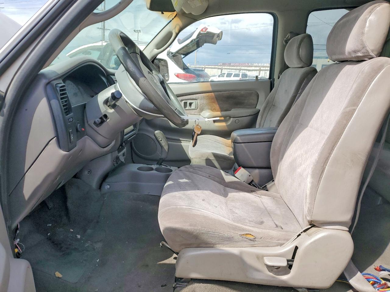 2002 Toyota Tacoma Double Cab Prerunner Silver vin: 5TEGN92N42Z028514