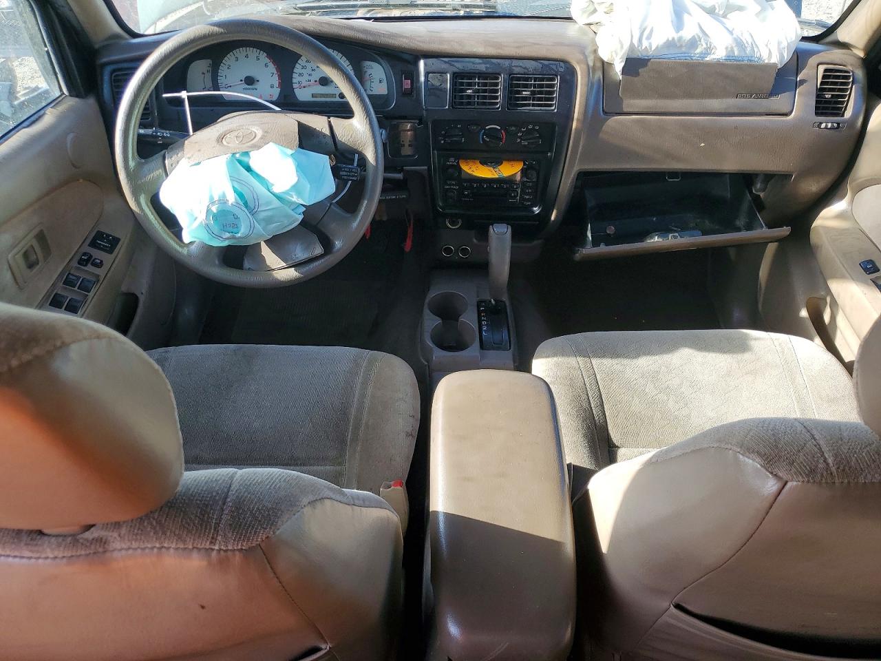 2002 Toyota Tacoma Double Cab Prerunner Green vin: 5TEGN92N42Z083187
