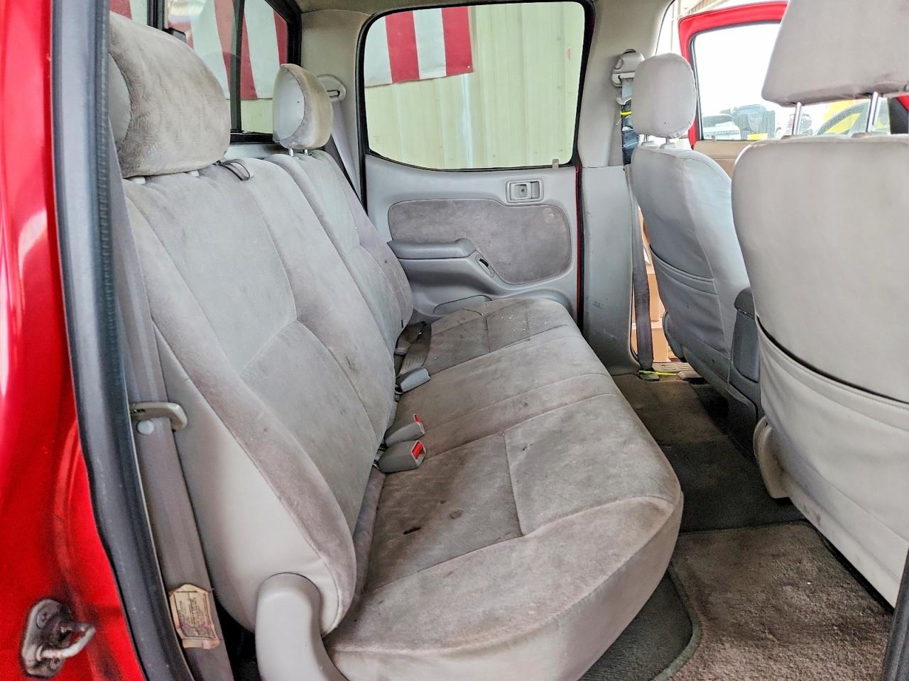 2003 Toyota Tacoma Double Cab Prerunner Red vin: 5TEGN92N43Z199331