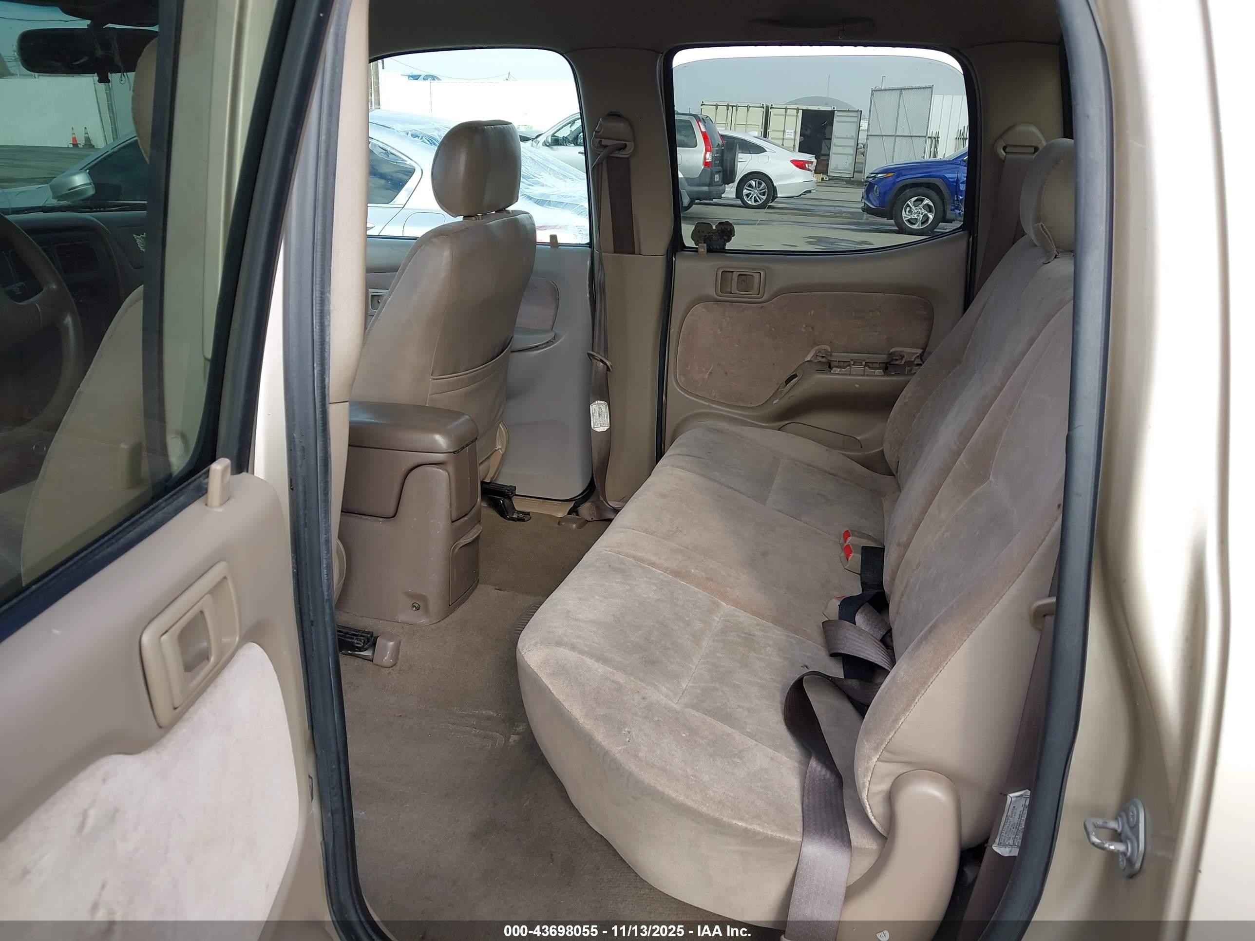 2004 Toyota Tacoma Prerunner V6 Желто-коричневый vin: 5TEGN92N44Z387218