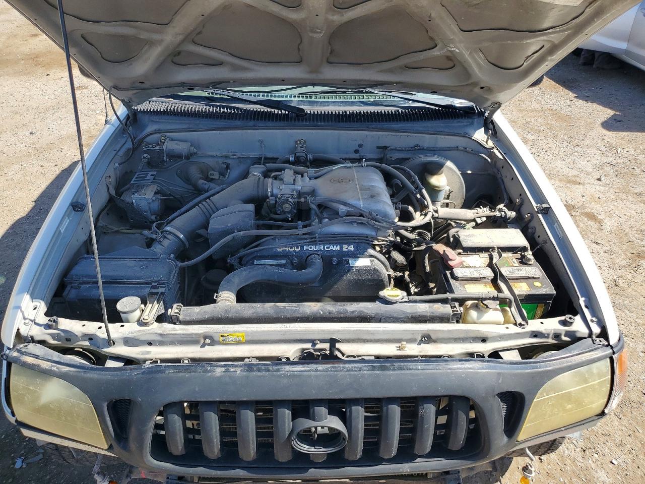 2004 Toyota Tacoma Double Cab Prerunner Gray vin: 5TEGN92N44Z459972