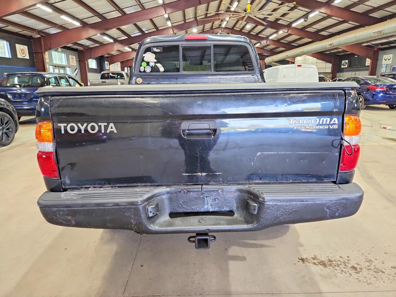 2001 Toyota Tacoma Double Cab Prerunner Black vin: 5TEGN92N51Z786358