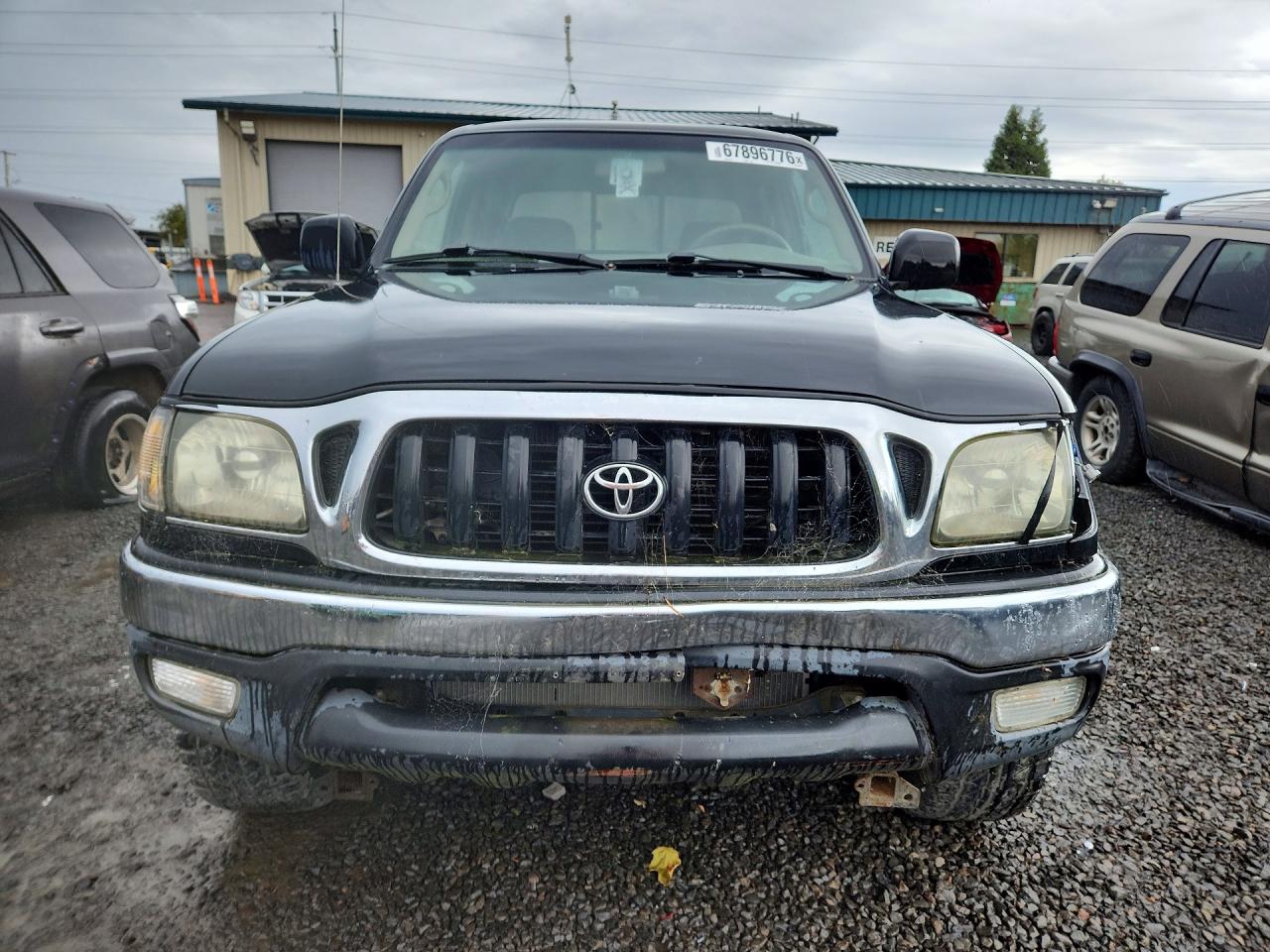 2002 Toyota Tacoma Double Cab Prerunner Black vin: 5TEGN92N52Z005386