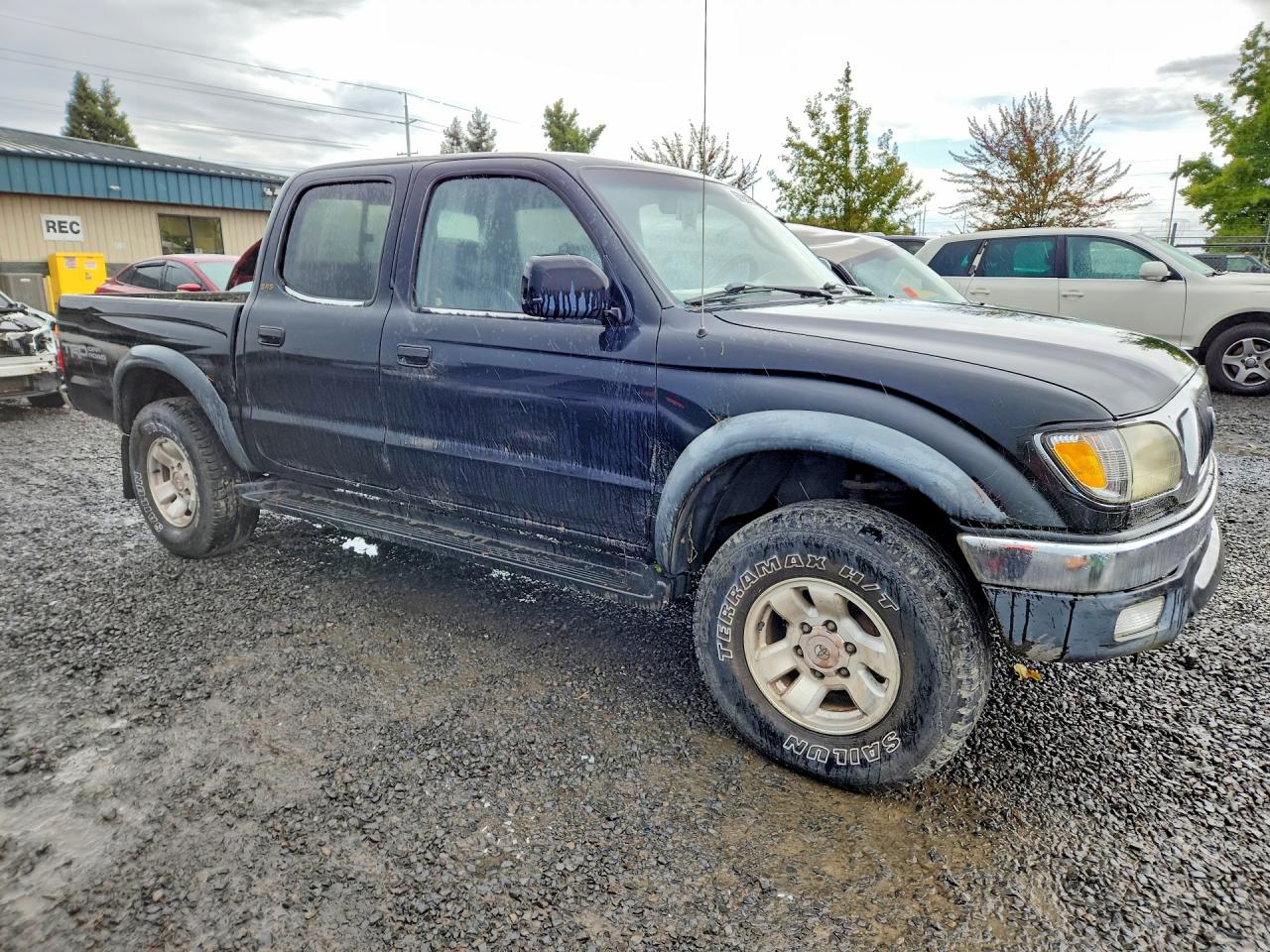2002 Toyota Tacoma Double Cab Prerunner Black vin: 5TEGN92N52Z005386