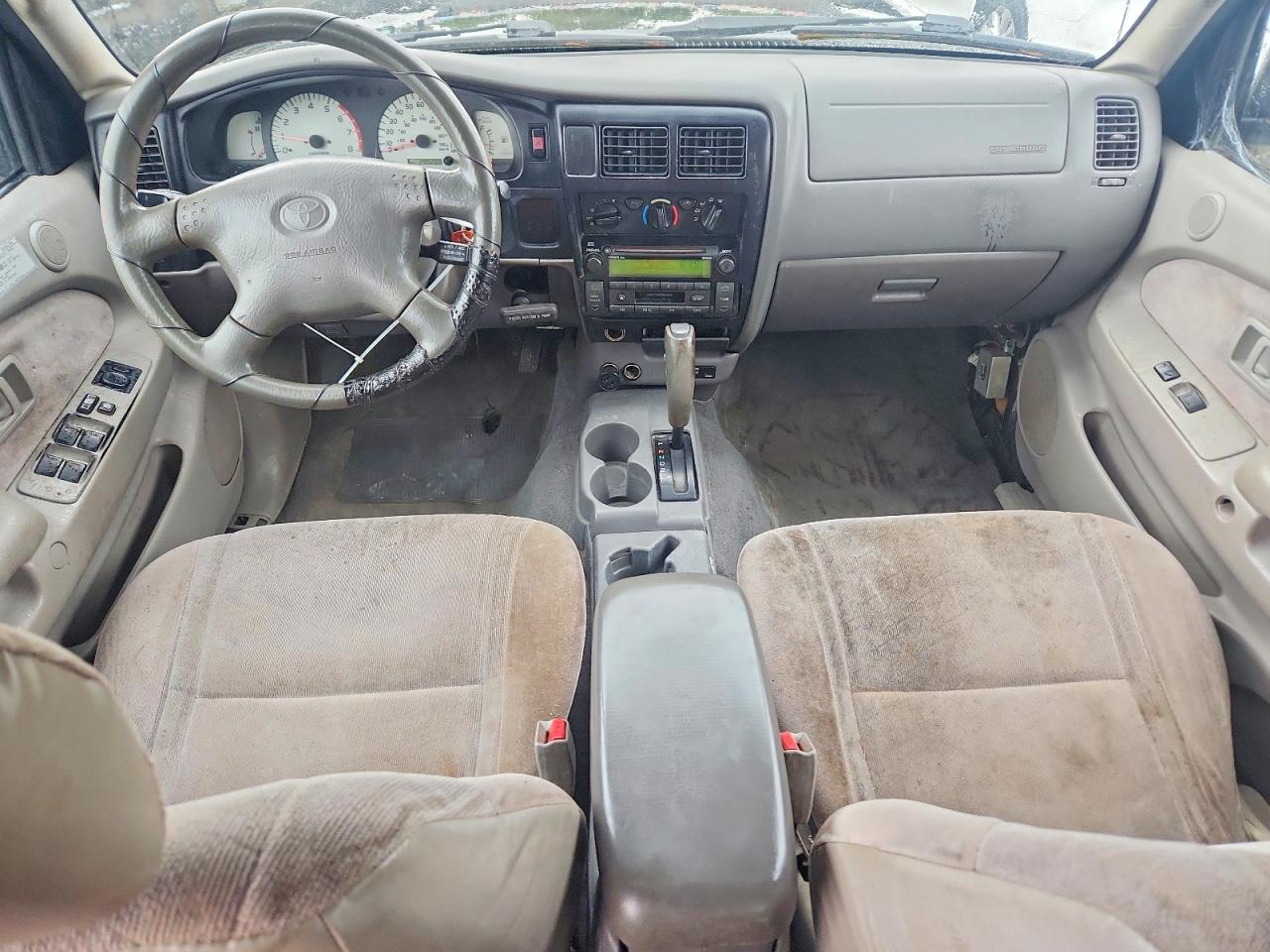 2002 Toyota Tacoma Double Cab Prerunner Black vin: 5TEGN92N52Z005386