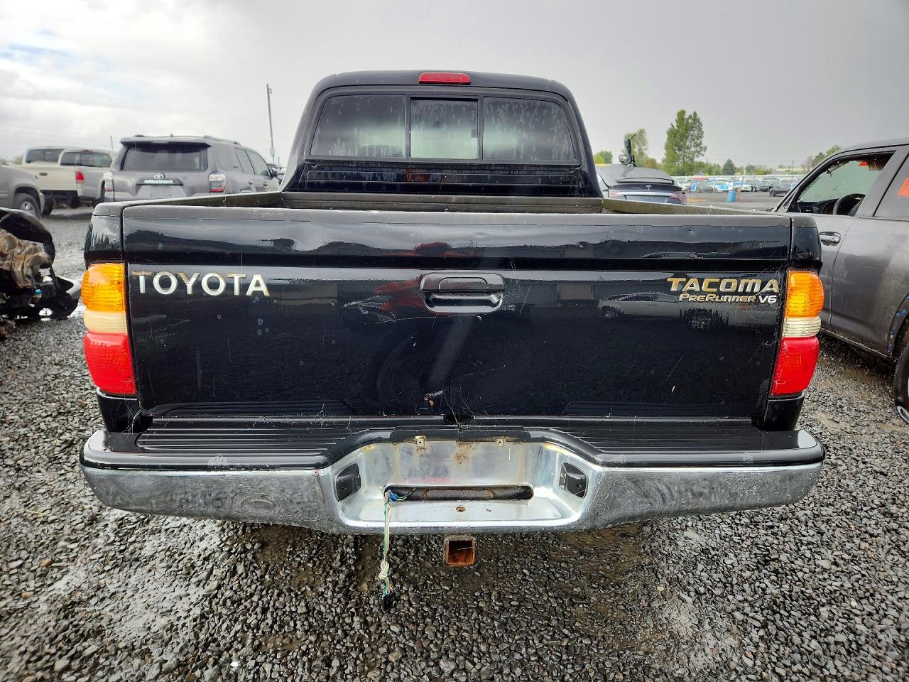 2002 Toyota Tacoma Double Cab Prerunner Black vin: 5TEGN92N52Z005386