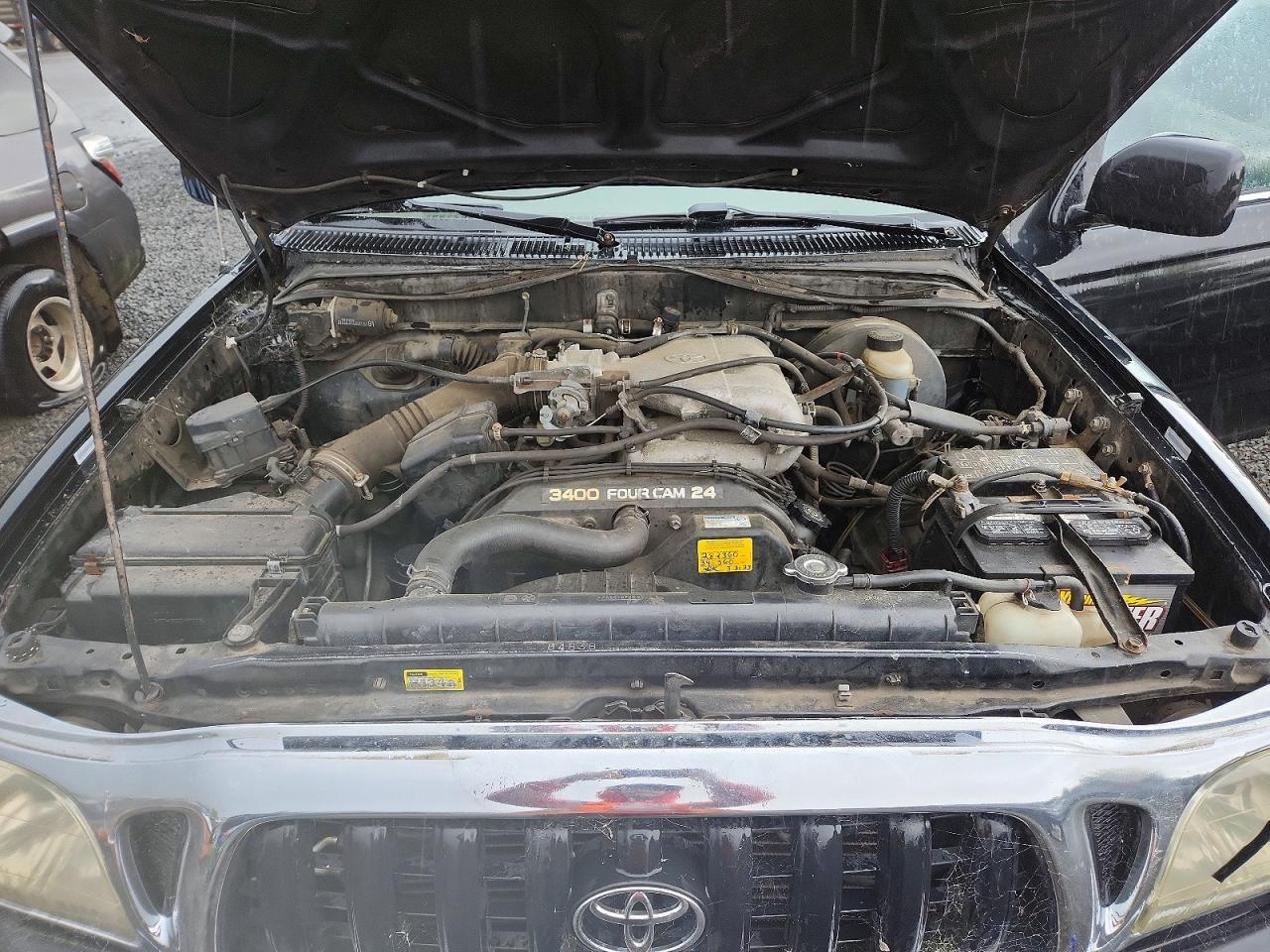 2002 Toyota Tacoma Double Cab Prerunner Black vin: 5TEGN92N52Z005386