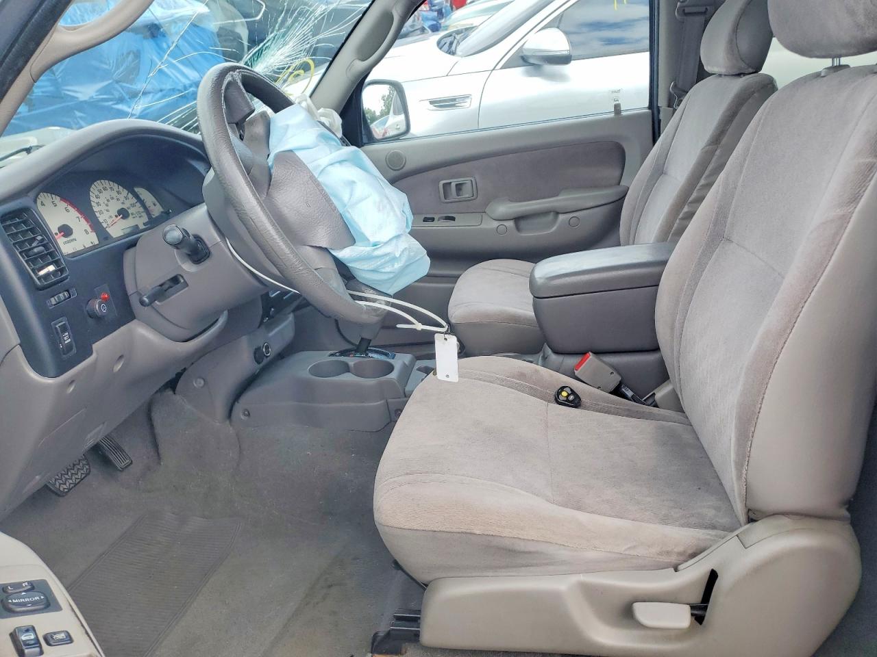 2002 Toyota Tacoma Double Cab Prerunner Silver vin: 5TEGN92N52Z084798
