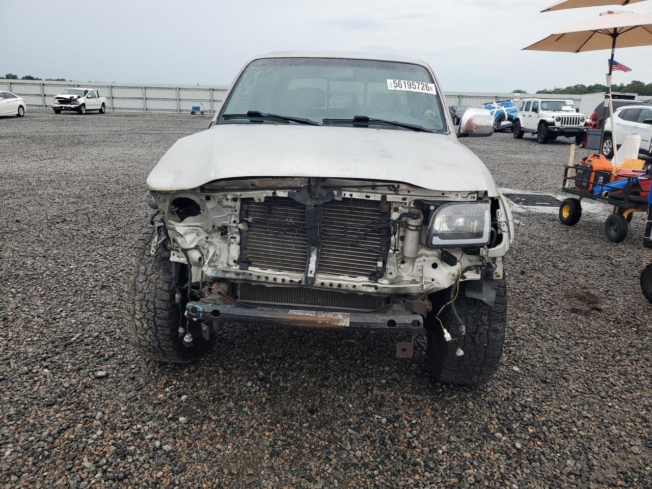 2002 Toyota Tacoma Double Cab Prerunner Silver vin: 5TEGN92N52Z089239