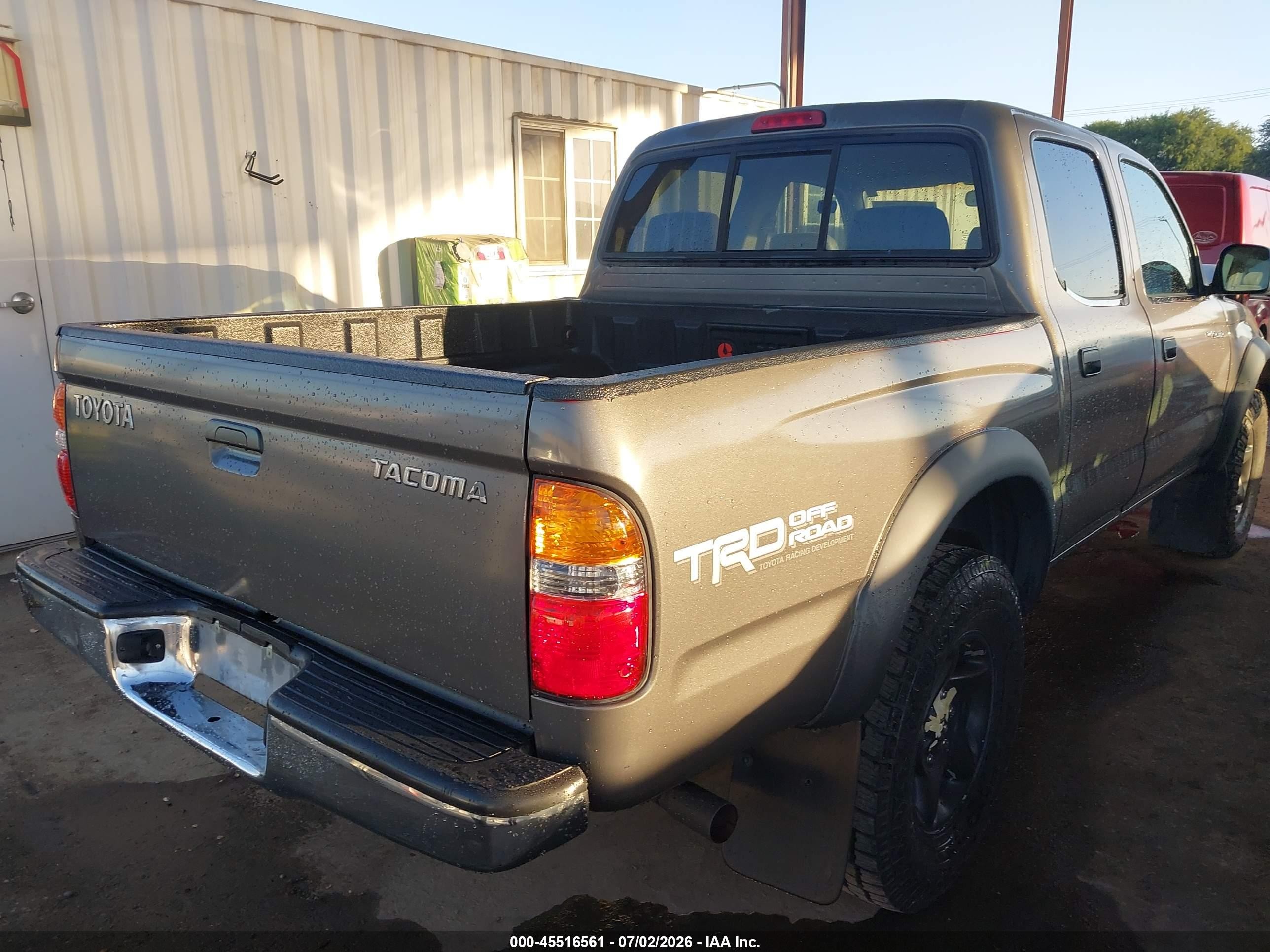 2004 Toyota Tacoma Prerunner V6 Gray vin: 5TEGN92N54Z435731