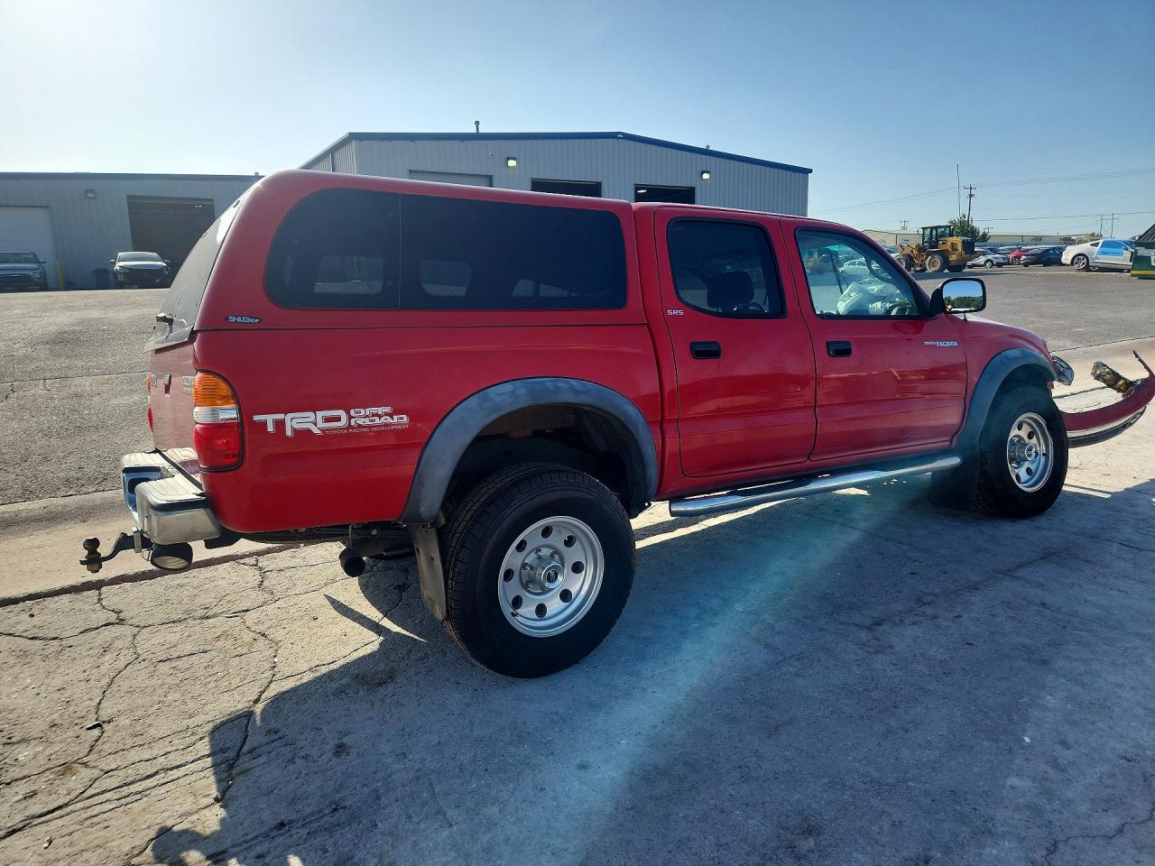 2002 Toyota Tacoma Double Cab Prerunner Red vin: 5TEGN92N62Z070070
