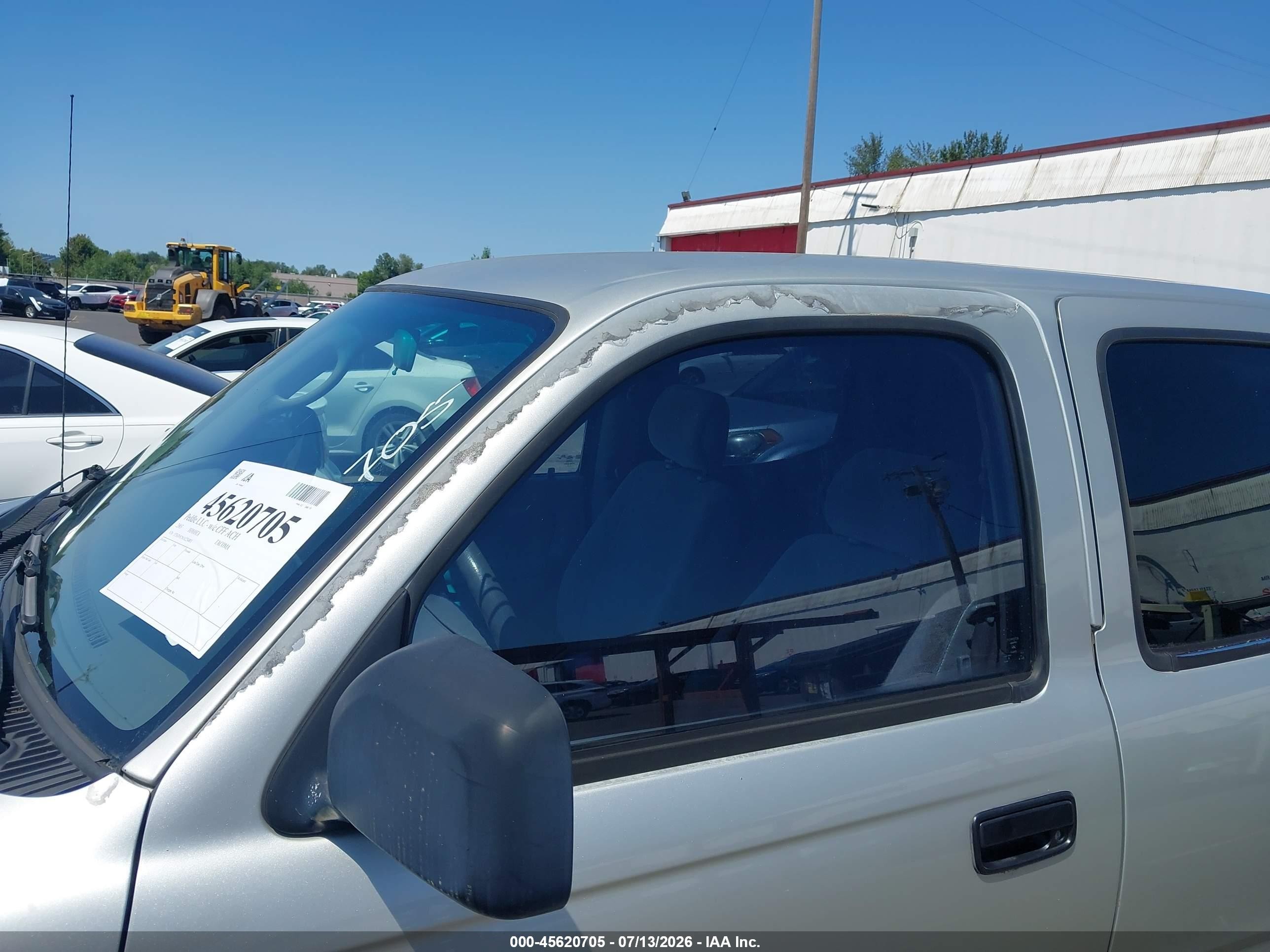 2003 Toyota Tacoma Prerunner V6 Silver vin: 5TEGN92N63Z254801