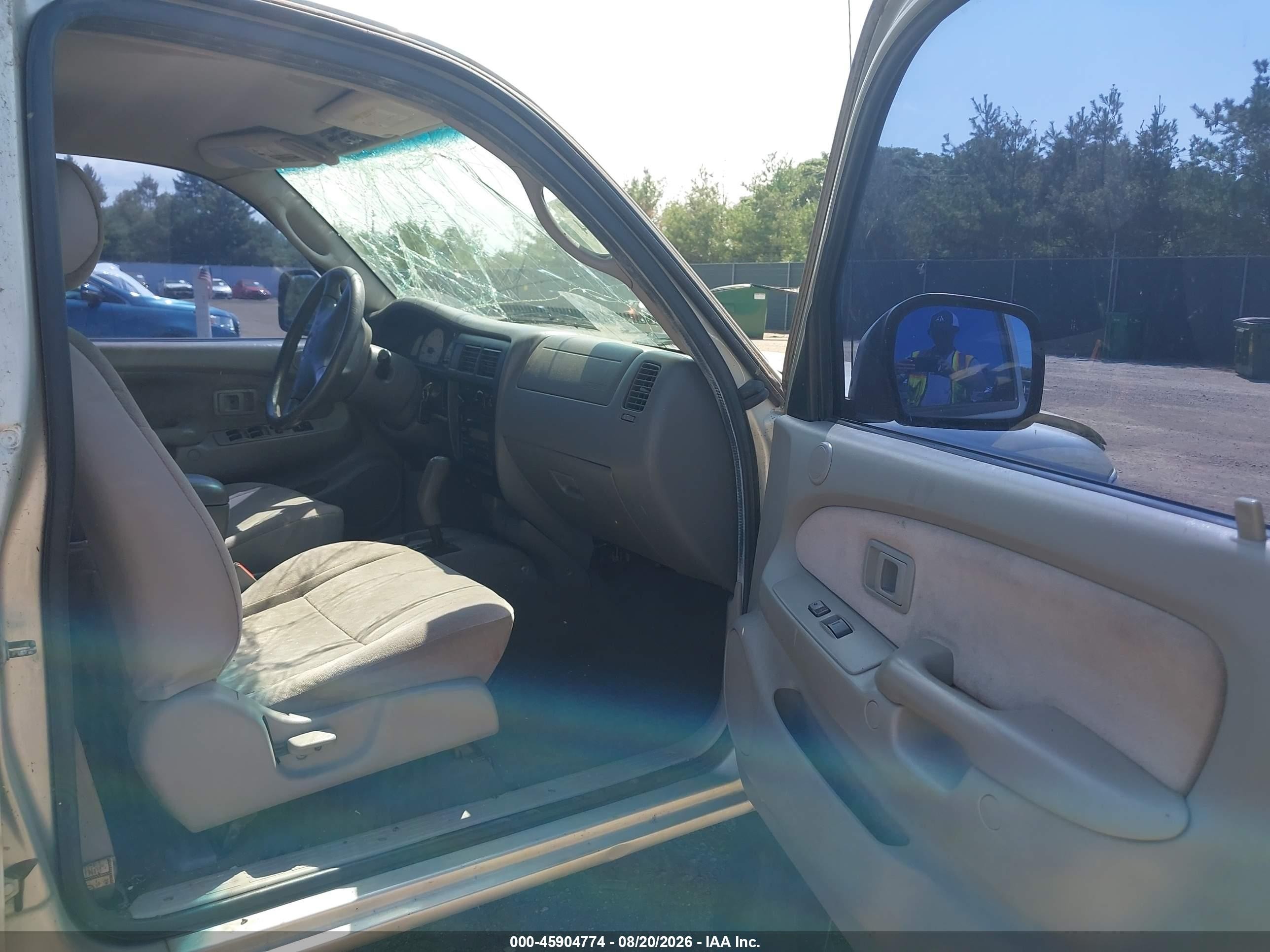 2004 Toyota Tacoma Prerunner V6 Серебряный vin: 5TEGN92N64Z384837