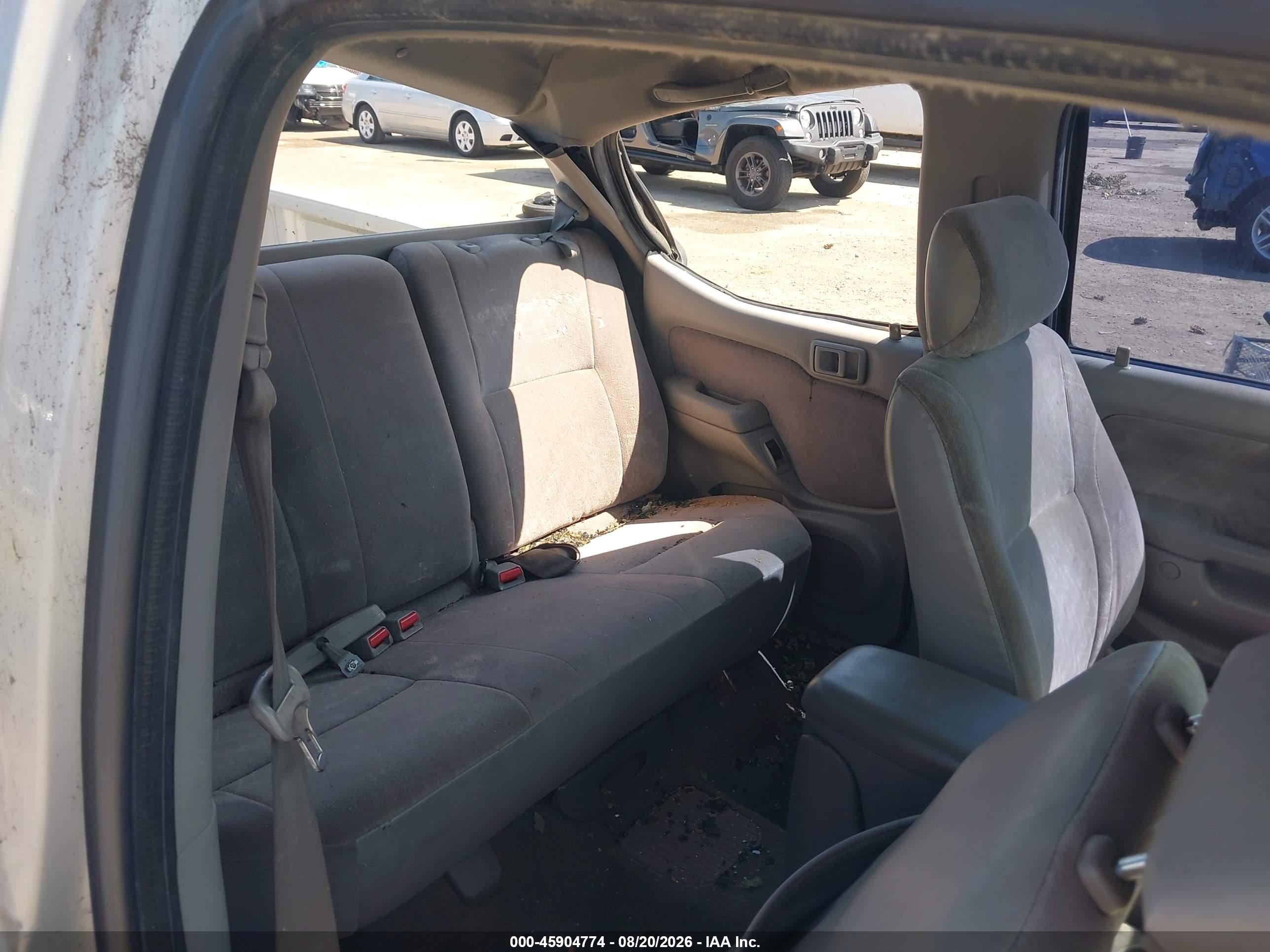 2004 Toyota Tacoma Prerunner V6 Серебряный vin: 5TEGN92N64Z384837