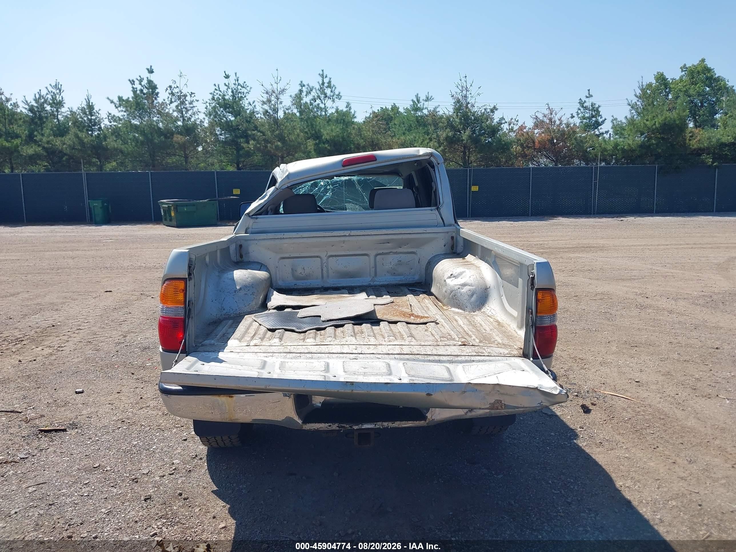 2004 Toyota Tacoma Prerunner V6 Серебряный vin: 5TEGN92N64Z384837