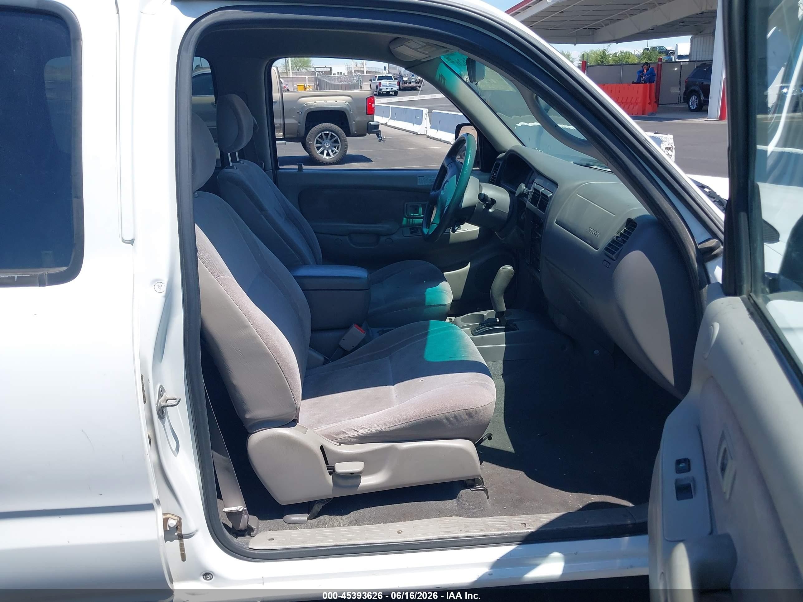2001 Toyota Tacoma Prerunner V6 White vin: 5TEGN92N71Z879933