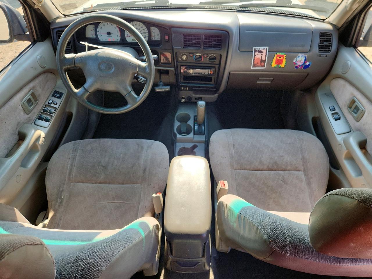 2003 Toyota Tacoma White vin: 5TEGN92N73Z266083