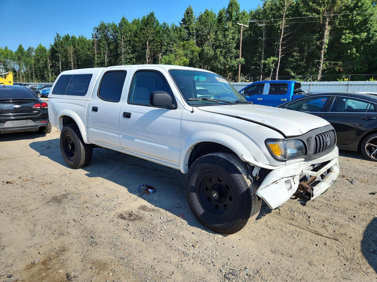 2003 Toyota Tacoma White vin: 5TEGN92N73Z266083