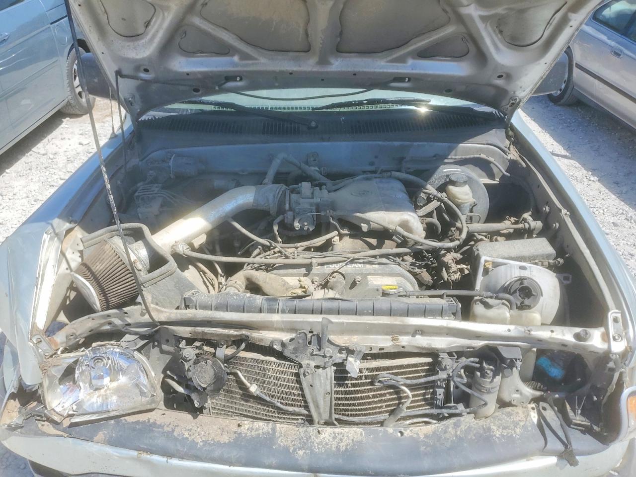 2003 Toyota Tacoma Double Cab Prerunner Серебряный vin: 5TEGN92N73Z278671