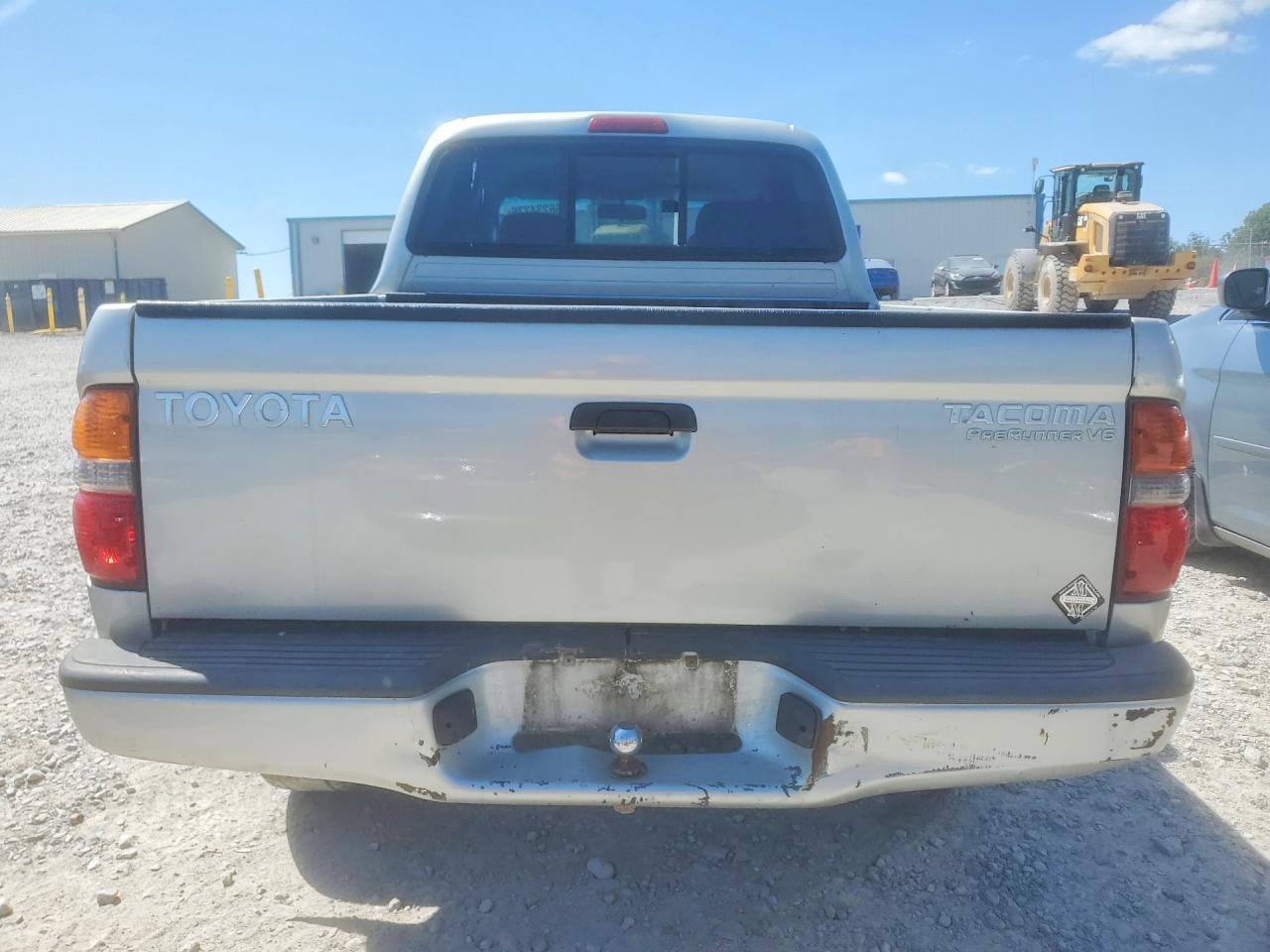 2003 Toyota Tacoma Double Cab Prerunner Серебряный vin: 5TEGN92N73Z278671
