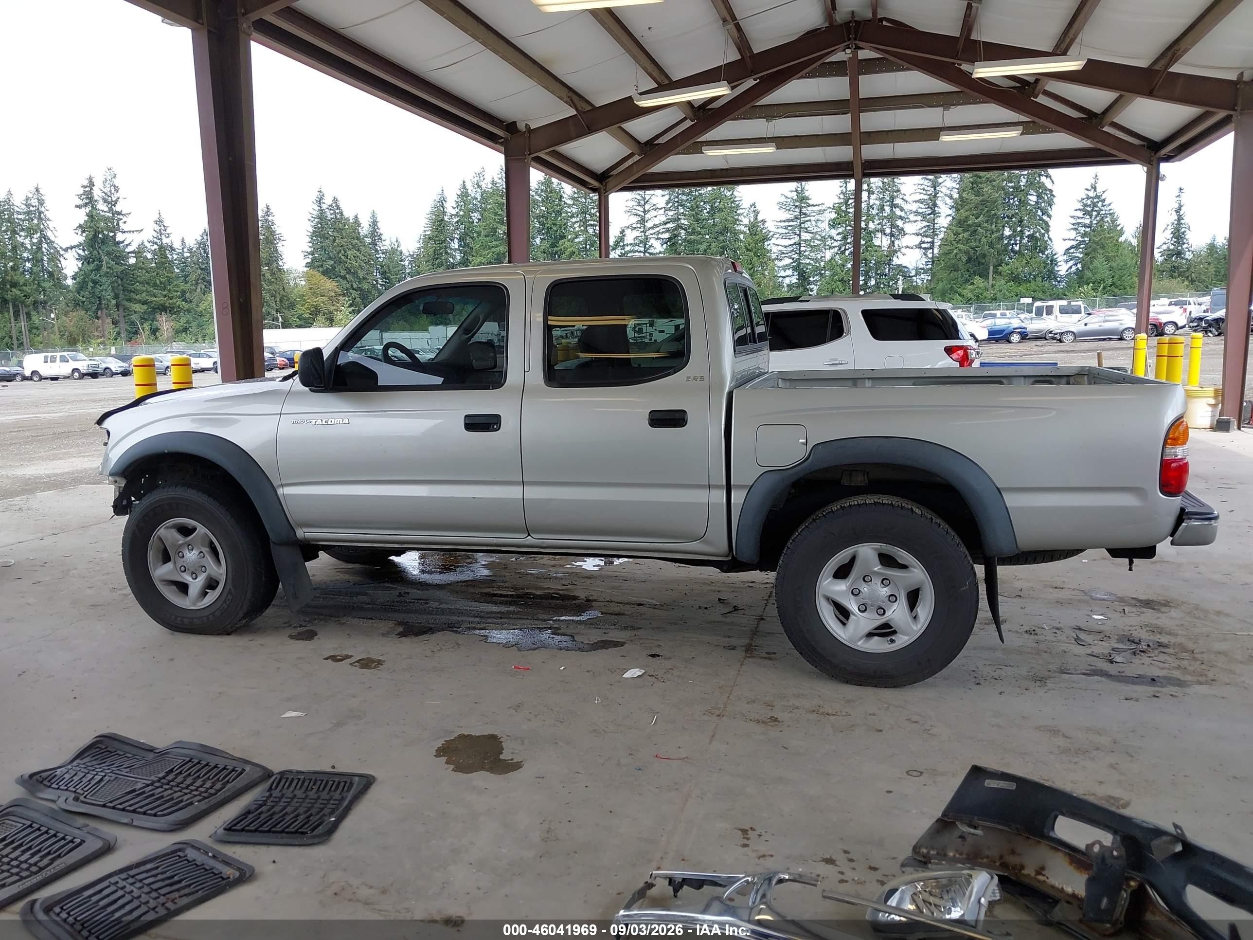 2001 Toyota Tacoma Prerunner V6 Tan vin: 5TEGN92N91Z850904