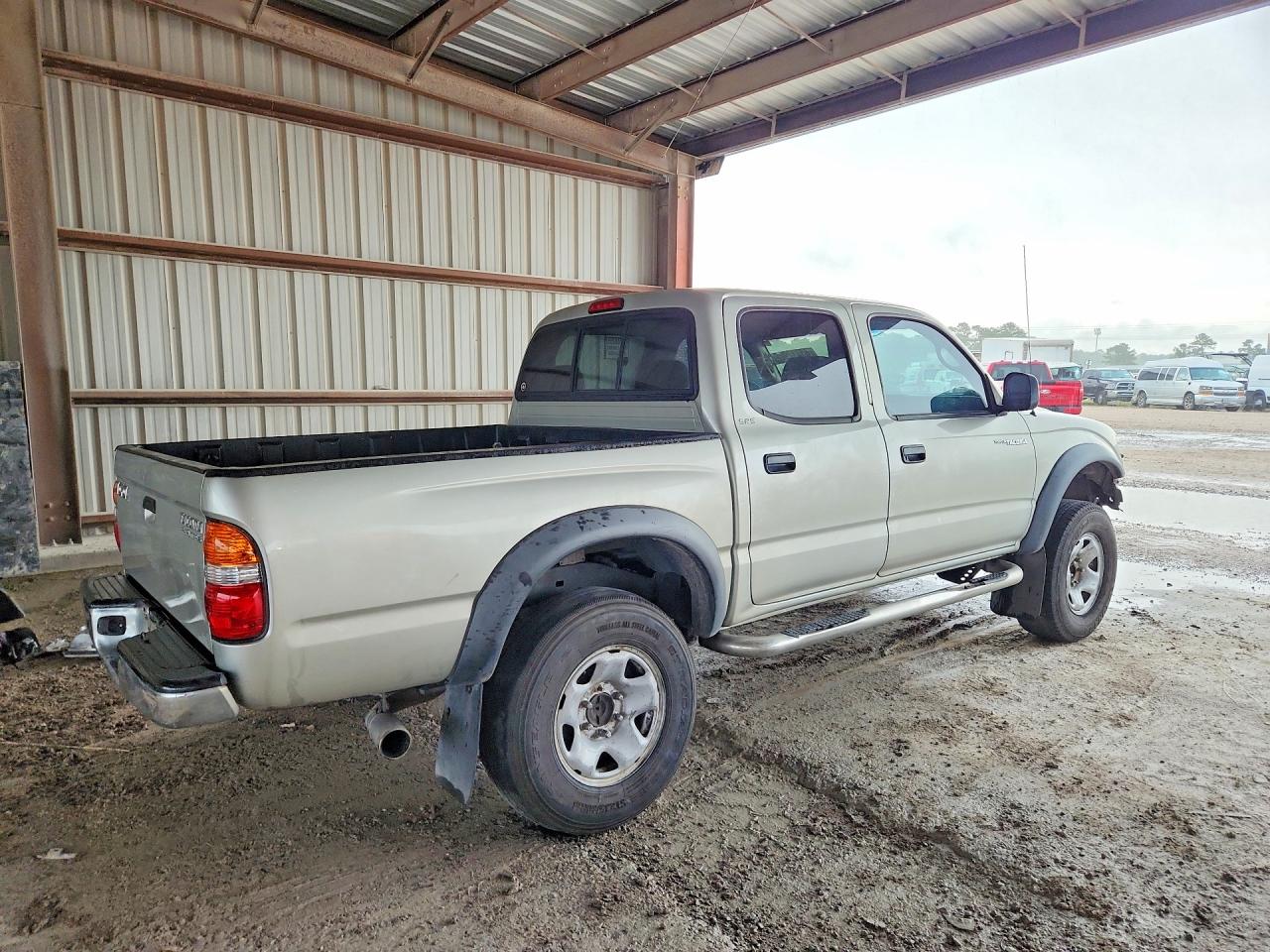 2004 Toyota Tacoma Prerunner V6 Silver vin: 5TEGN92N94Z391992