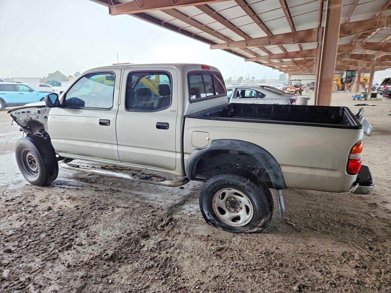 2004 Toyota Tacoma Prerunner V6 Silver vin: 5TEGN92N94Z391992