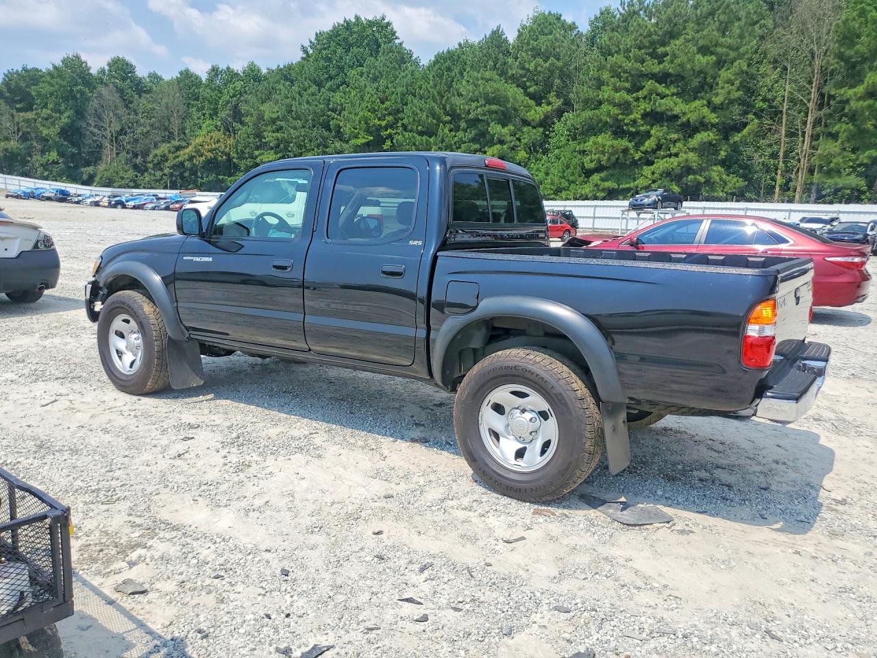 2004 Toyota Tacoma Prerunner V6 Black vin: 5TEGN92N94Z428121