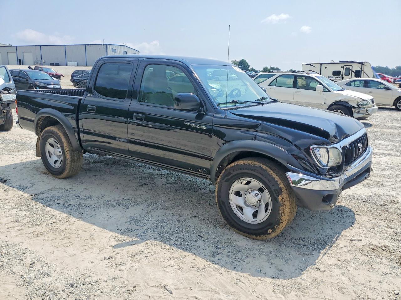 2004 Toyota Tacoma Prerunner V6 Black vin: 5TEGN92N94Z428121
