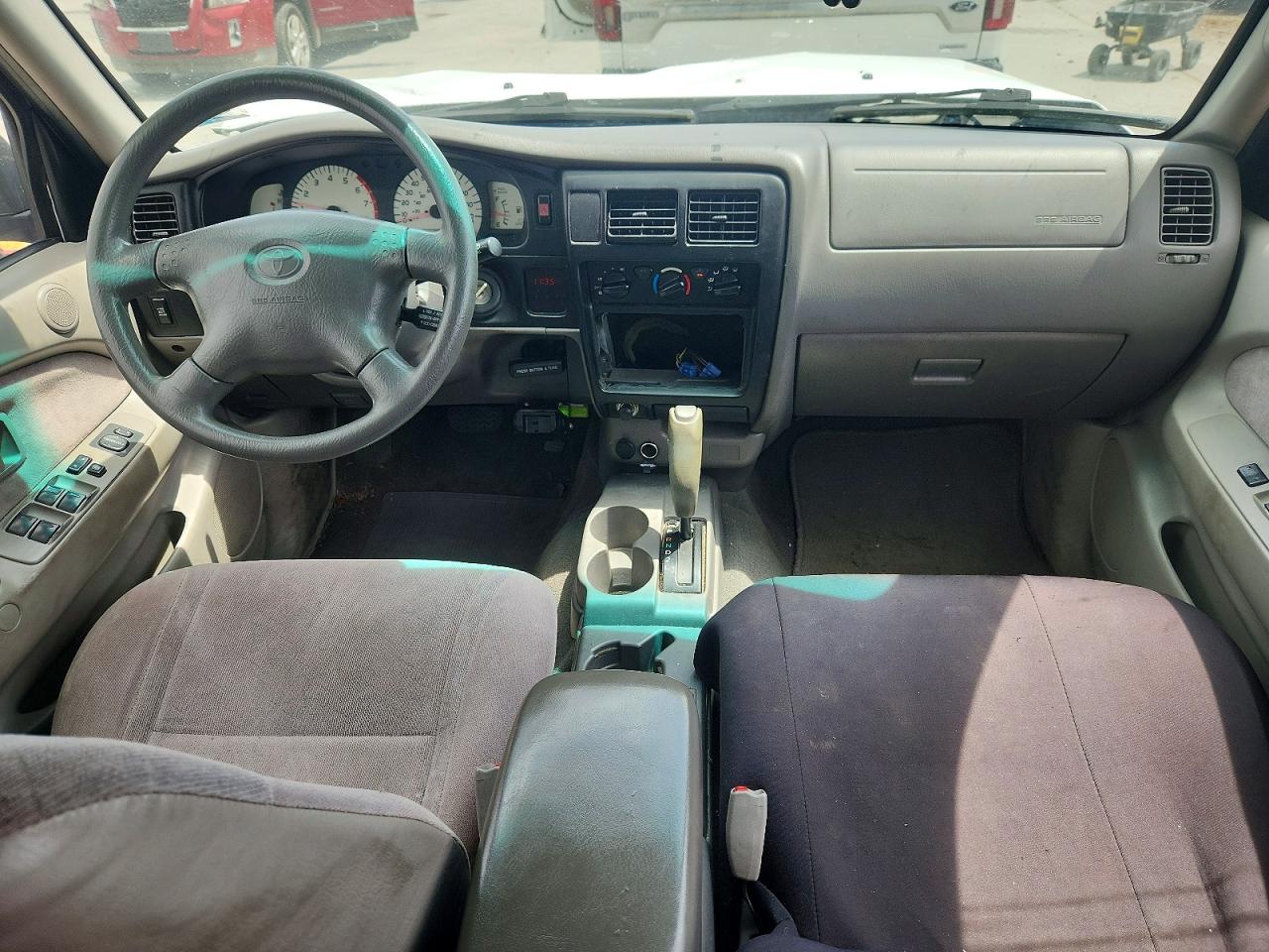 2001 Toyota Tacoma Double Cab Prerunner White vin: 5TEGN92NX1Z853942