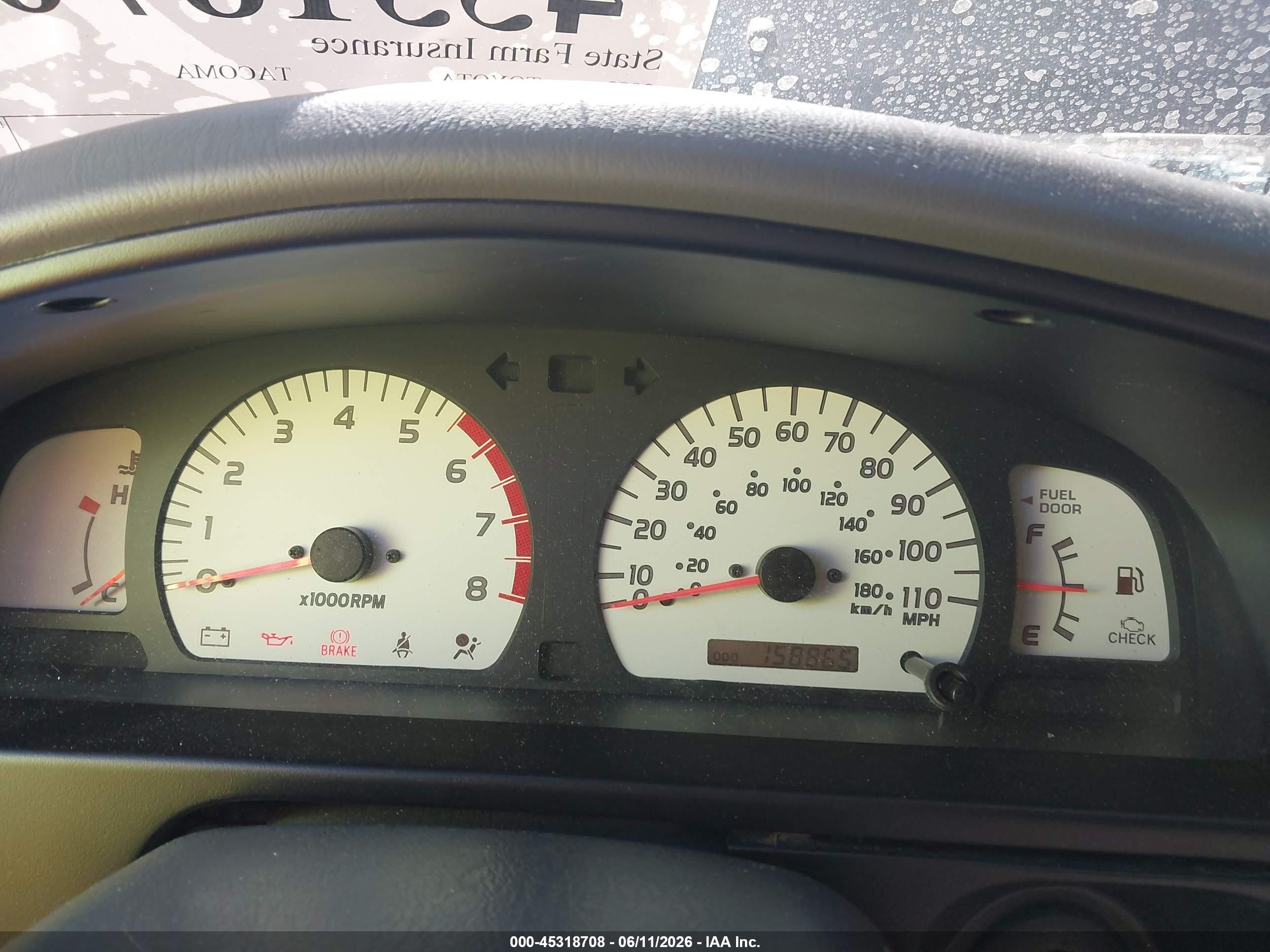 2002 Toyota Tacoma Prerunner V6 Black vin: 5TEGN92NX2Z017940