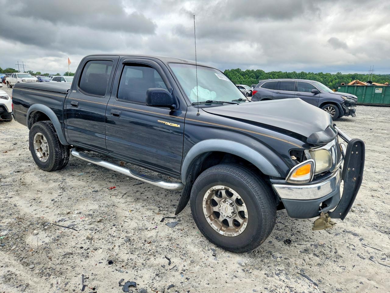 2002 Toyota Tacoma Black vin: 5TEGN92NX2Z102972