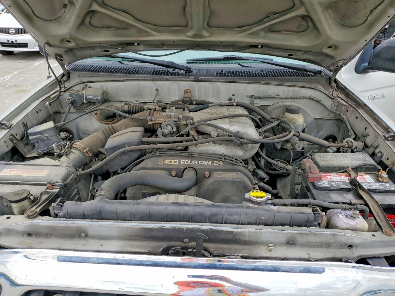 2002 Toyota Tacoma Double Cab Prerunner Cream vin: 5TEGN92NX2Z127127