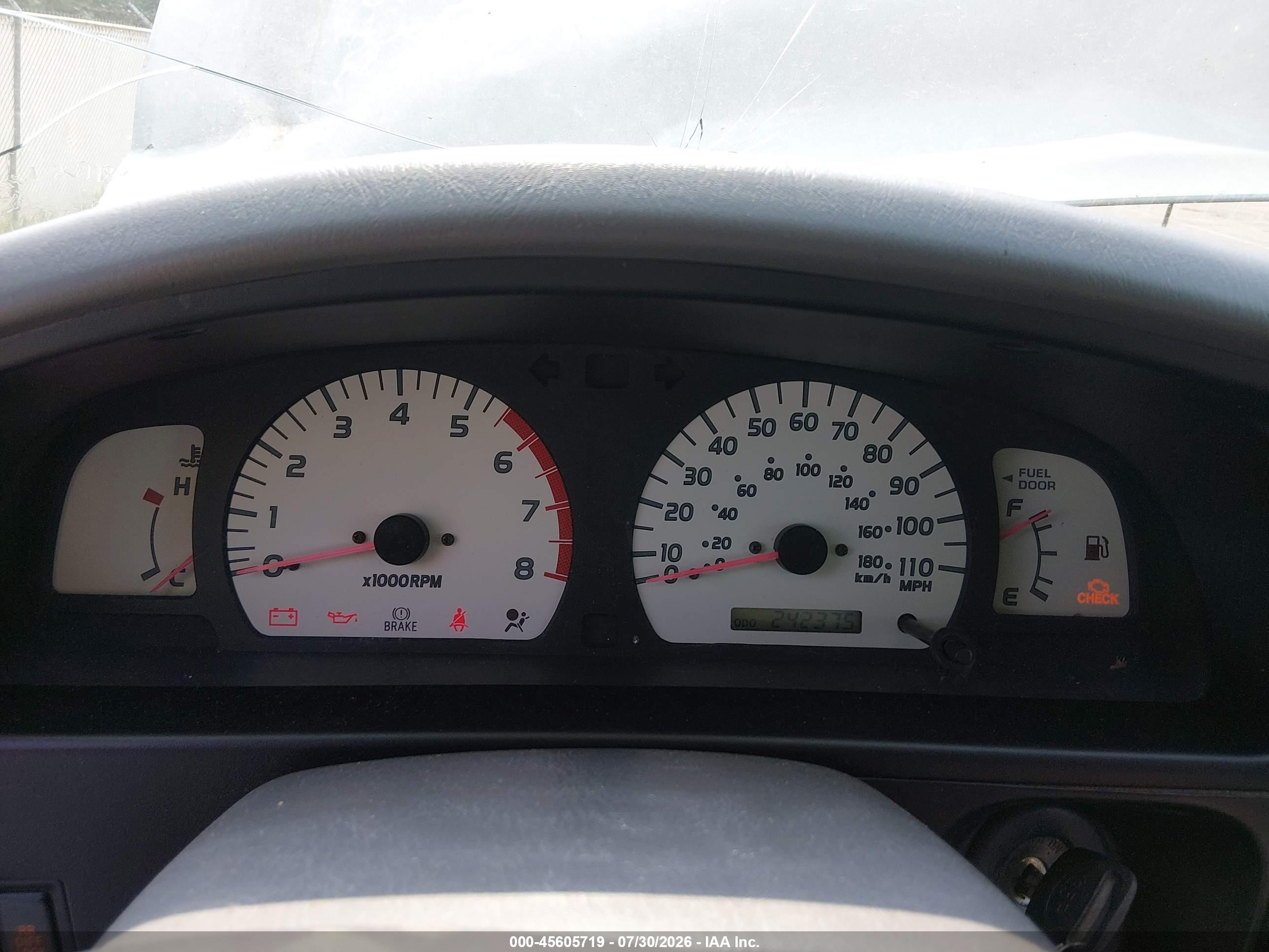 2004 Toyota Tacoma Prerunner V6 Silver vin: 5TEGN92NX4Z308120
