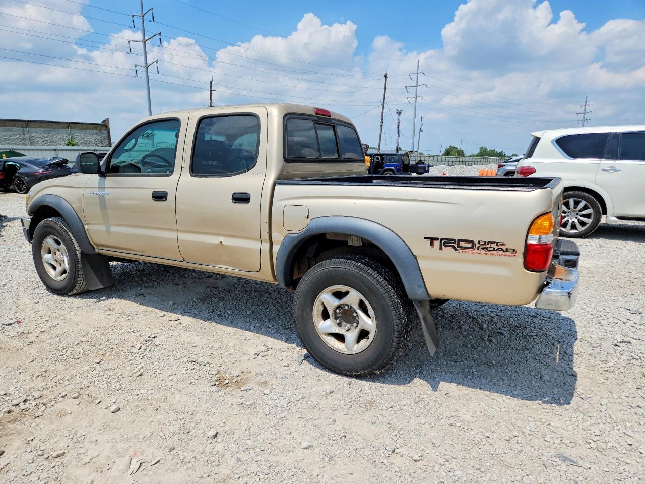 2004 Toyota Tacoma Double Cab Prerunner Gold vin: 5TEGN92NX4Z438995