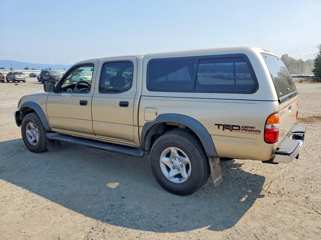 2004 Toyota Tacoma V6 Золотой vin: 5TEHN72N04Z445754