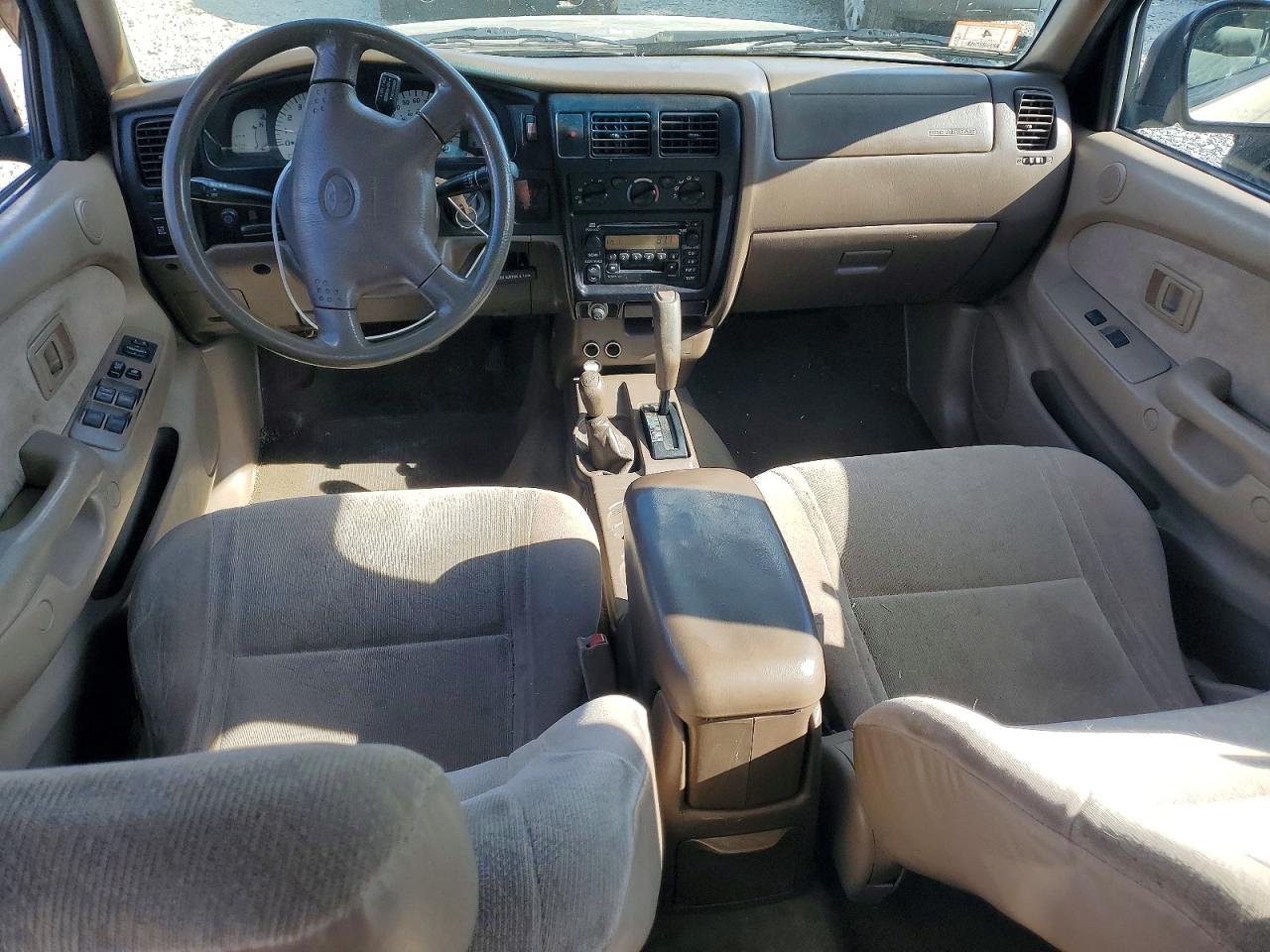 2001 Toyota Tacoma Double Cab Tan vin: 5TEHN72N11Z742950