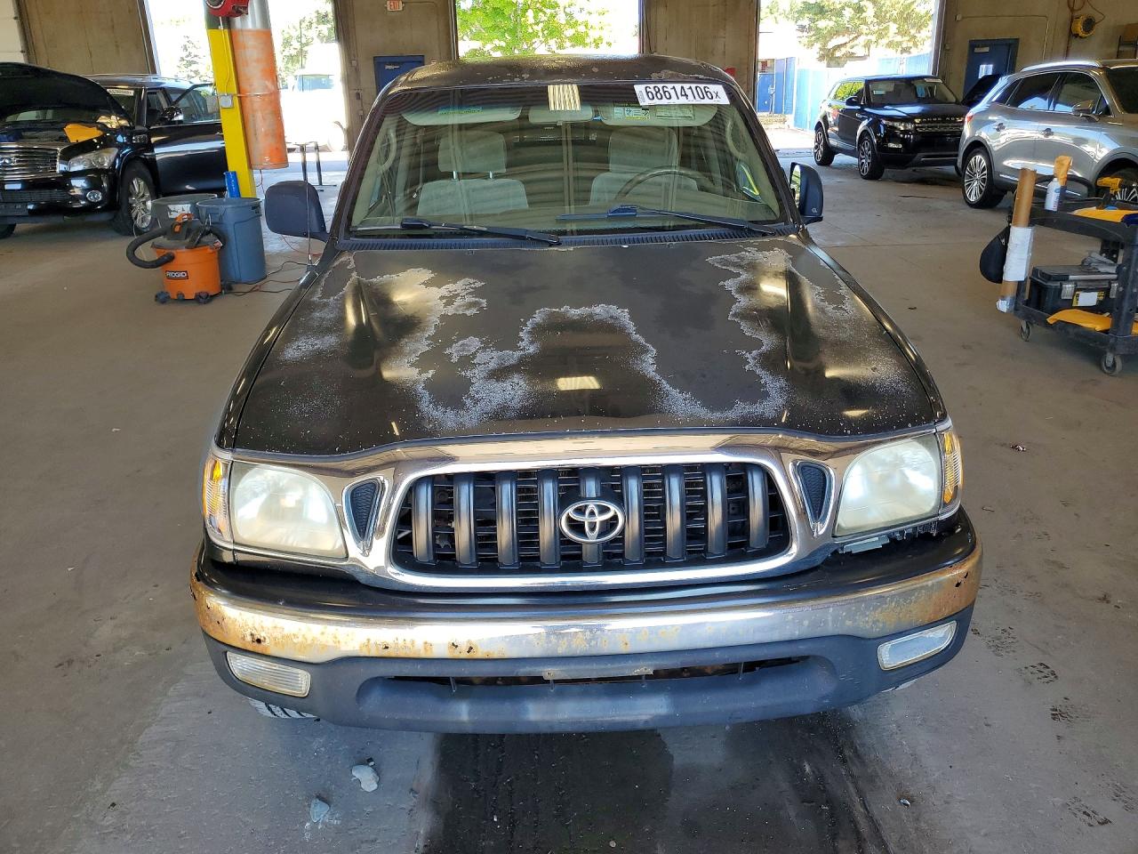 2002 Toyota Tacoma Double Cab Black vin: 5TEHN72N12Z040967