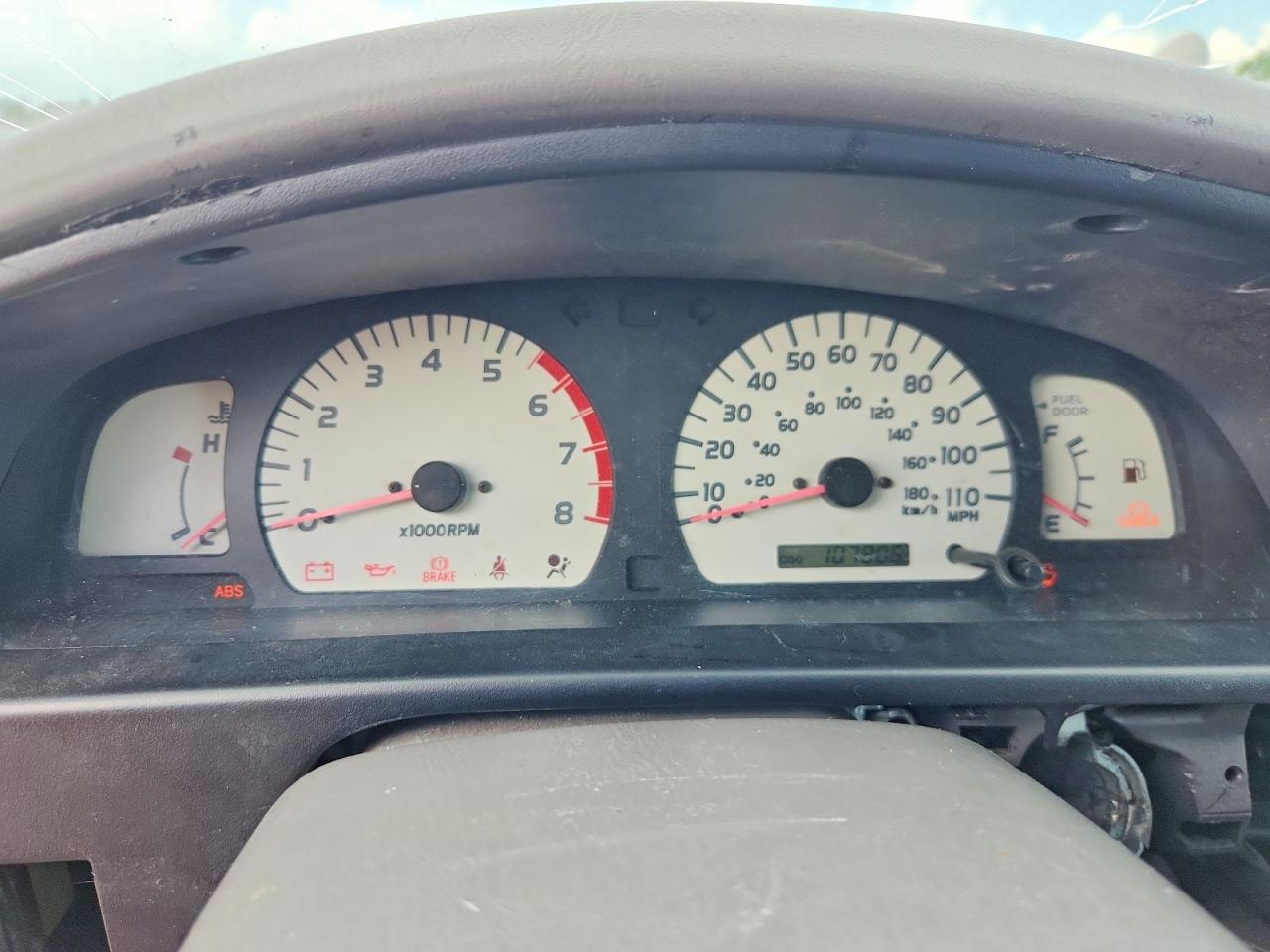 2003 Toyota Tacoma V6 Silver vin: 5TEHN72N13Z284569