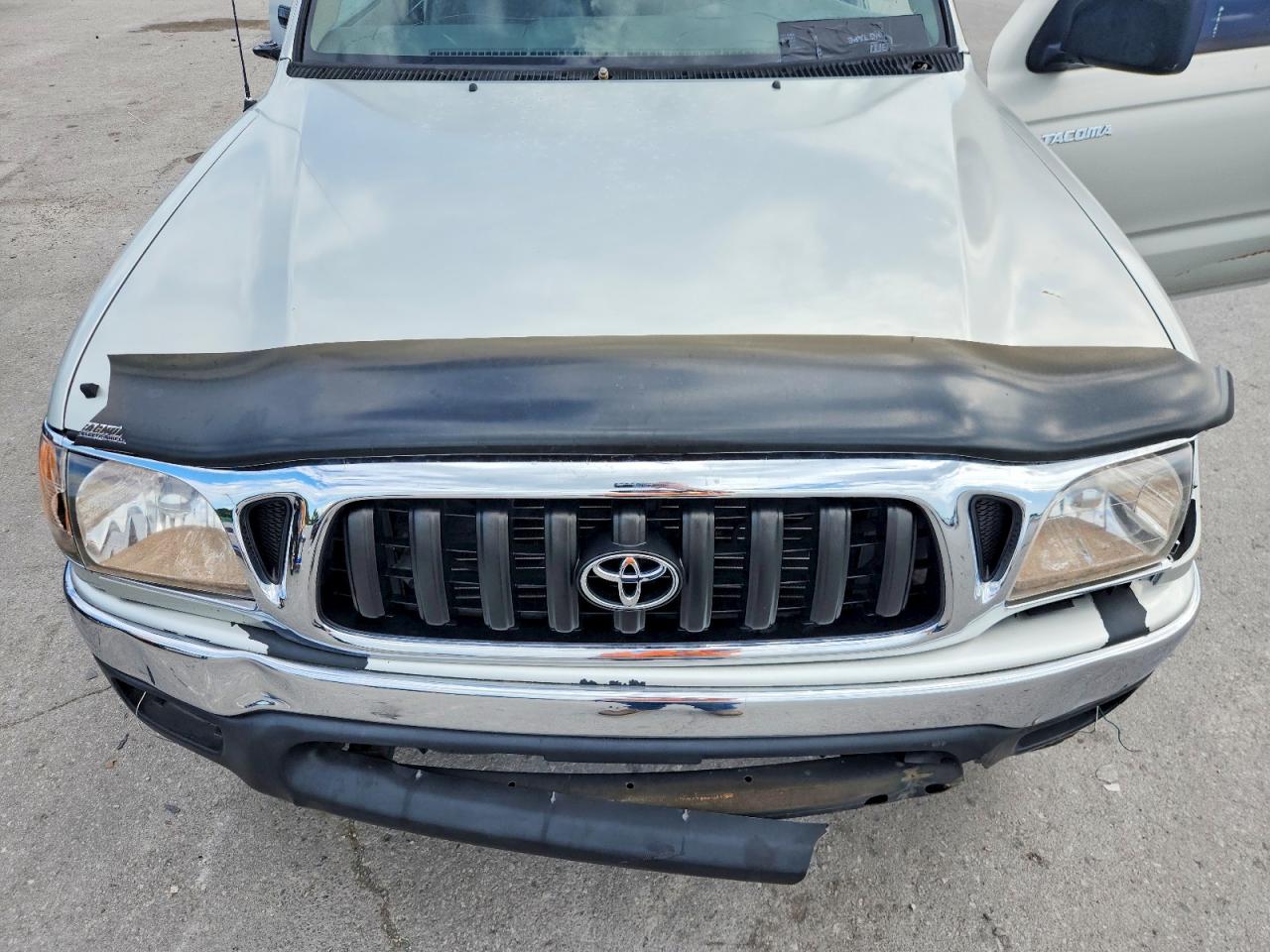 2003 Toyota Tacoma V6 Silver vin: 5TEHN72N13Z284569