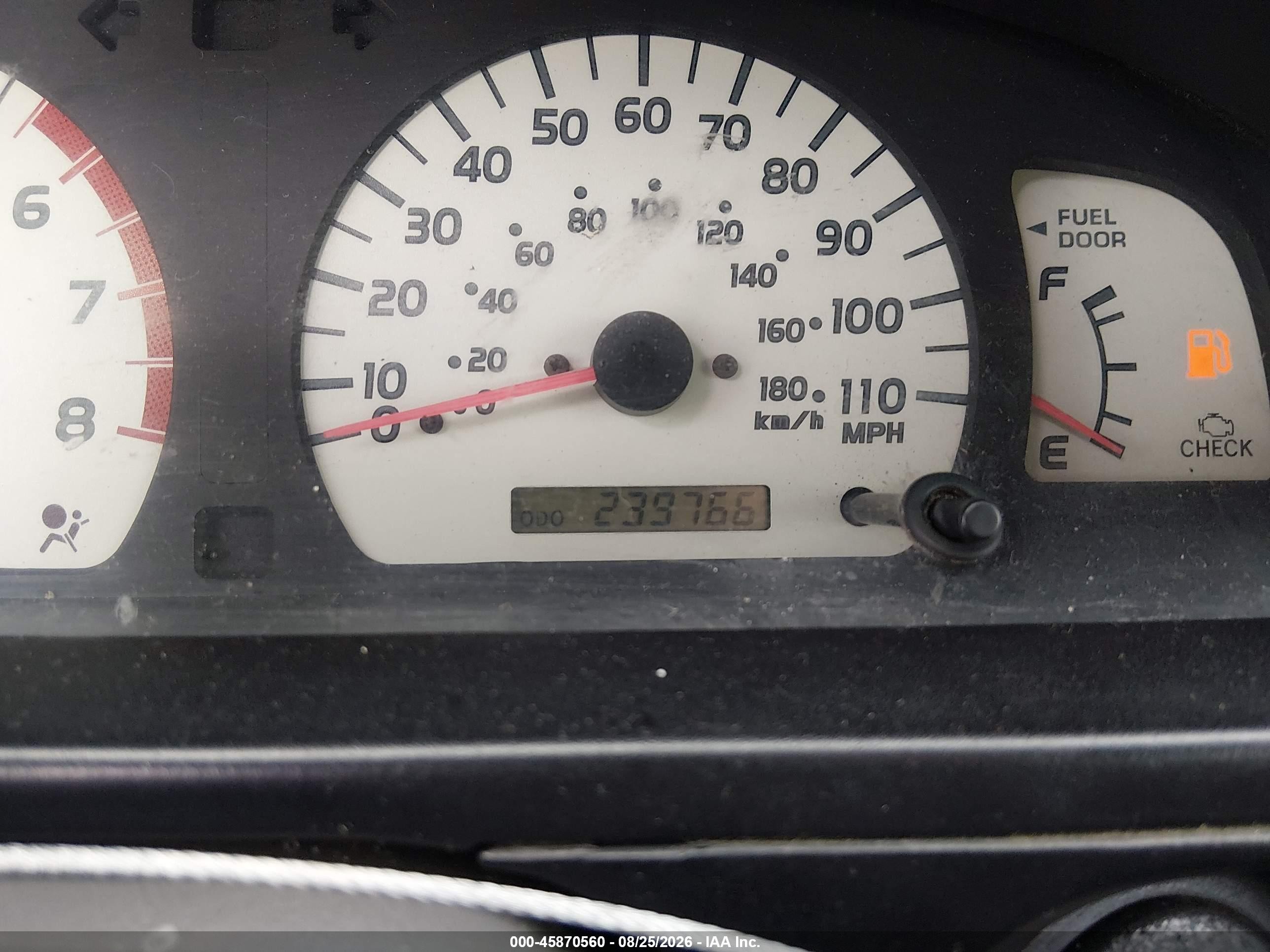 2001 Toyota Tacoma Base V6 Black vin: 5TEHN72N31Z765601