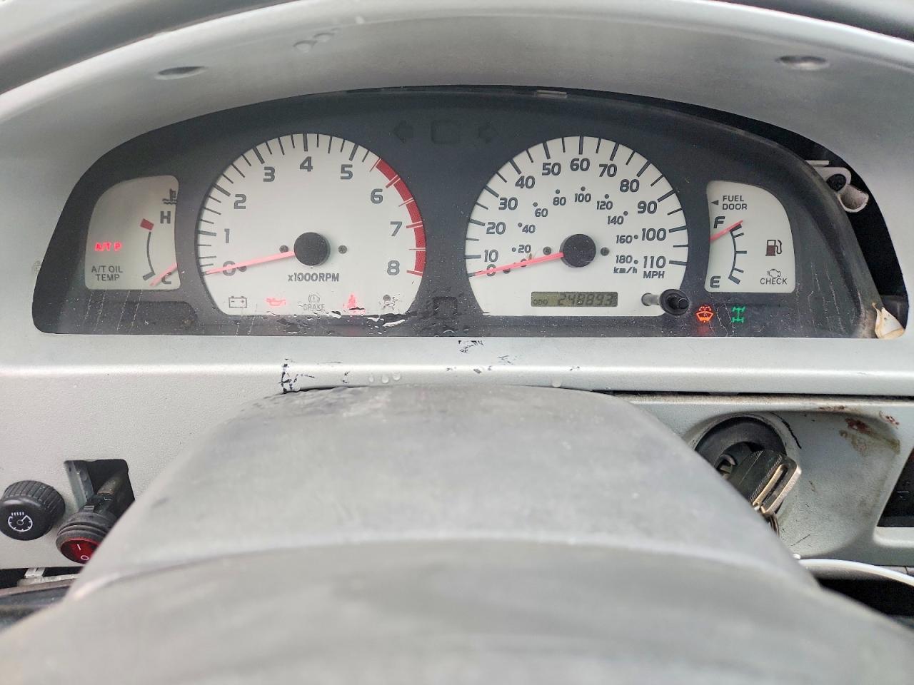 2002 Toyota Tacoma Double Cab Silver vin: 5TEHN72N32Z011048