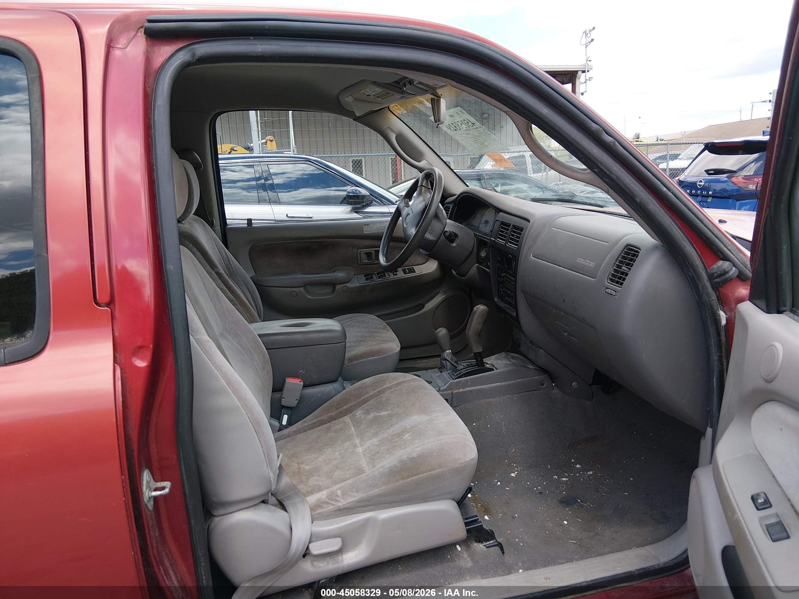 2002 Toyota Tacoma Base V6 Красный vin: 5TEHN72N32Z119458