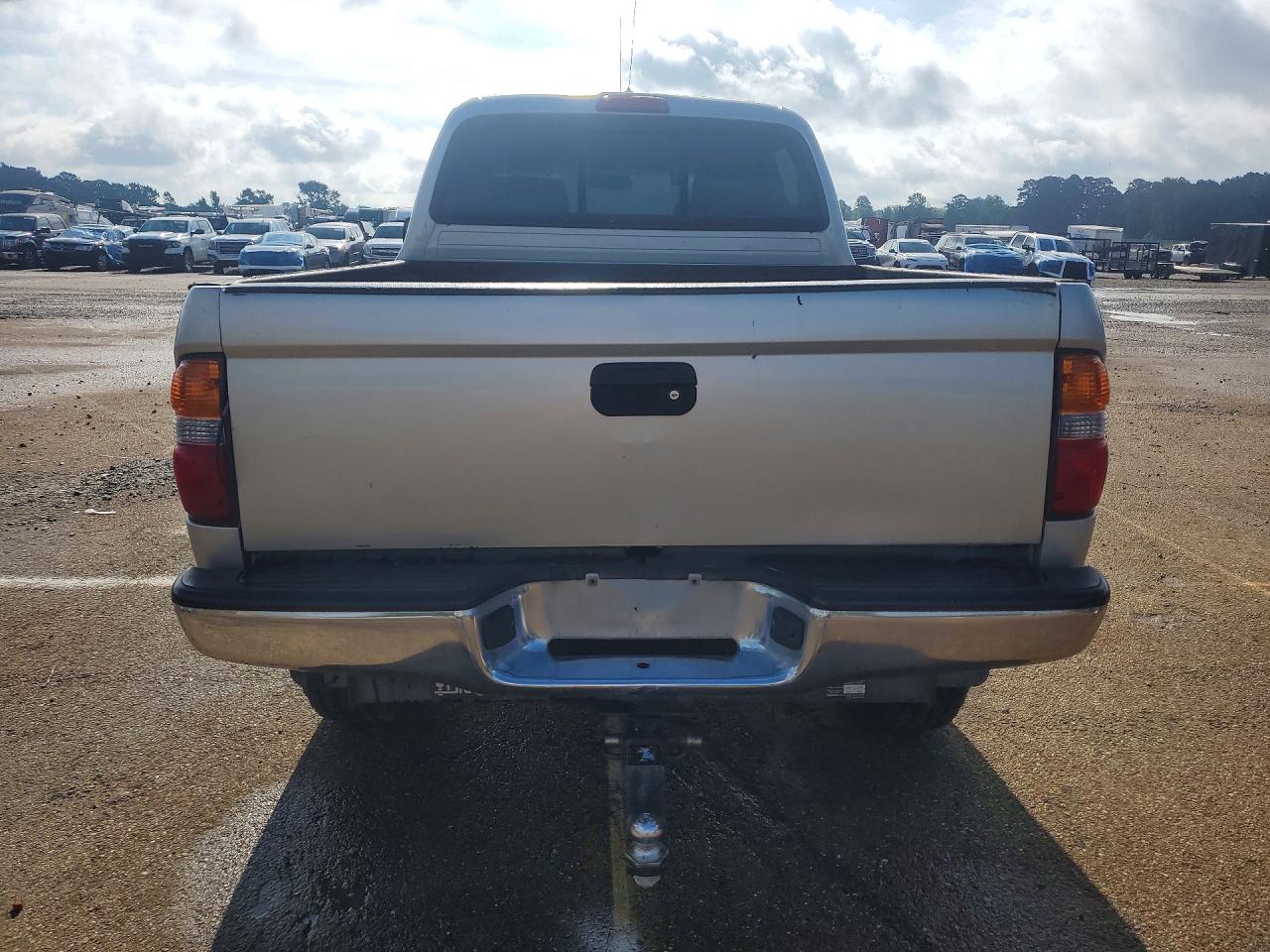2003 Toyota Tacoma Double Cab Gray vin: 5TEHN72N53Z263322